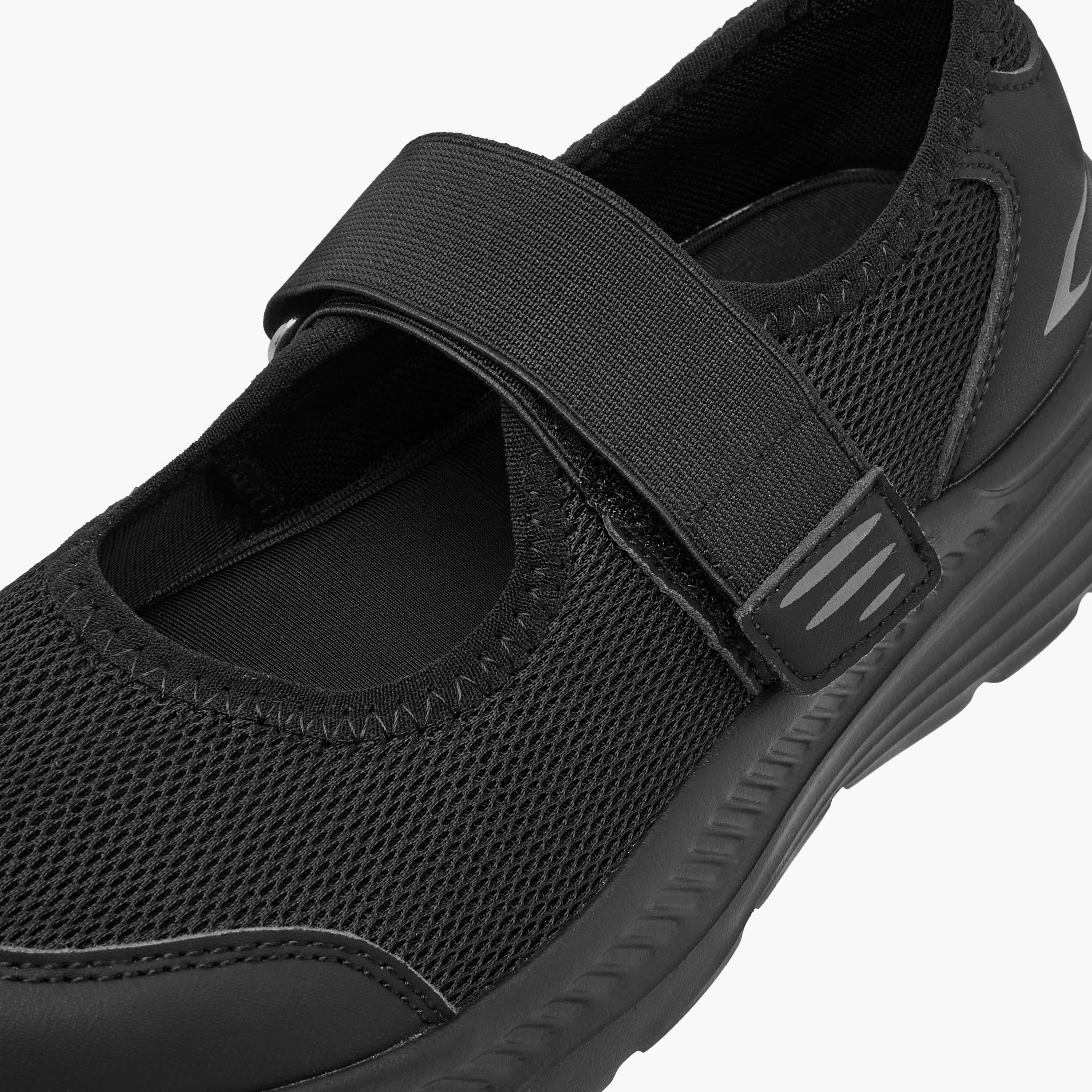 Dash Textured Mary Jane School Shoes with Hook and Loop Closure-girls-shoes-schoolshoes-image-4