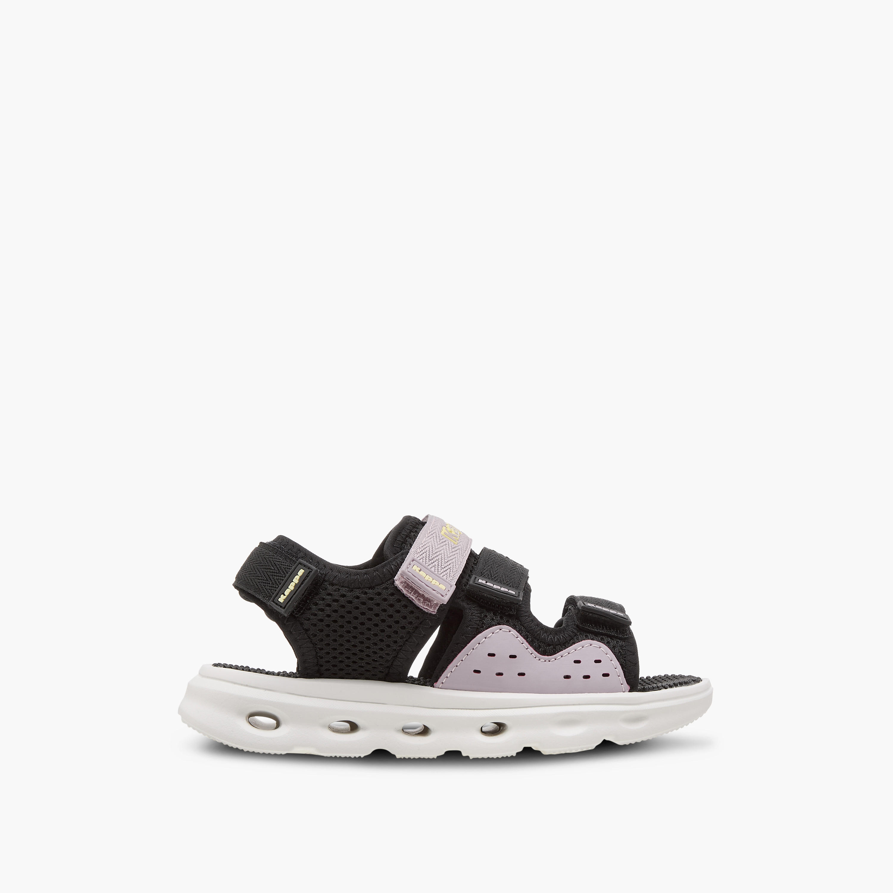 Kappa Girls' Logo Detail Floaters with Hook and Loop Closure-girls-shoes-sandals-image-2