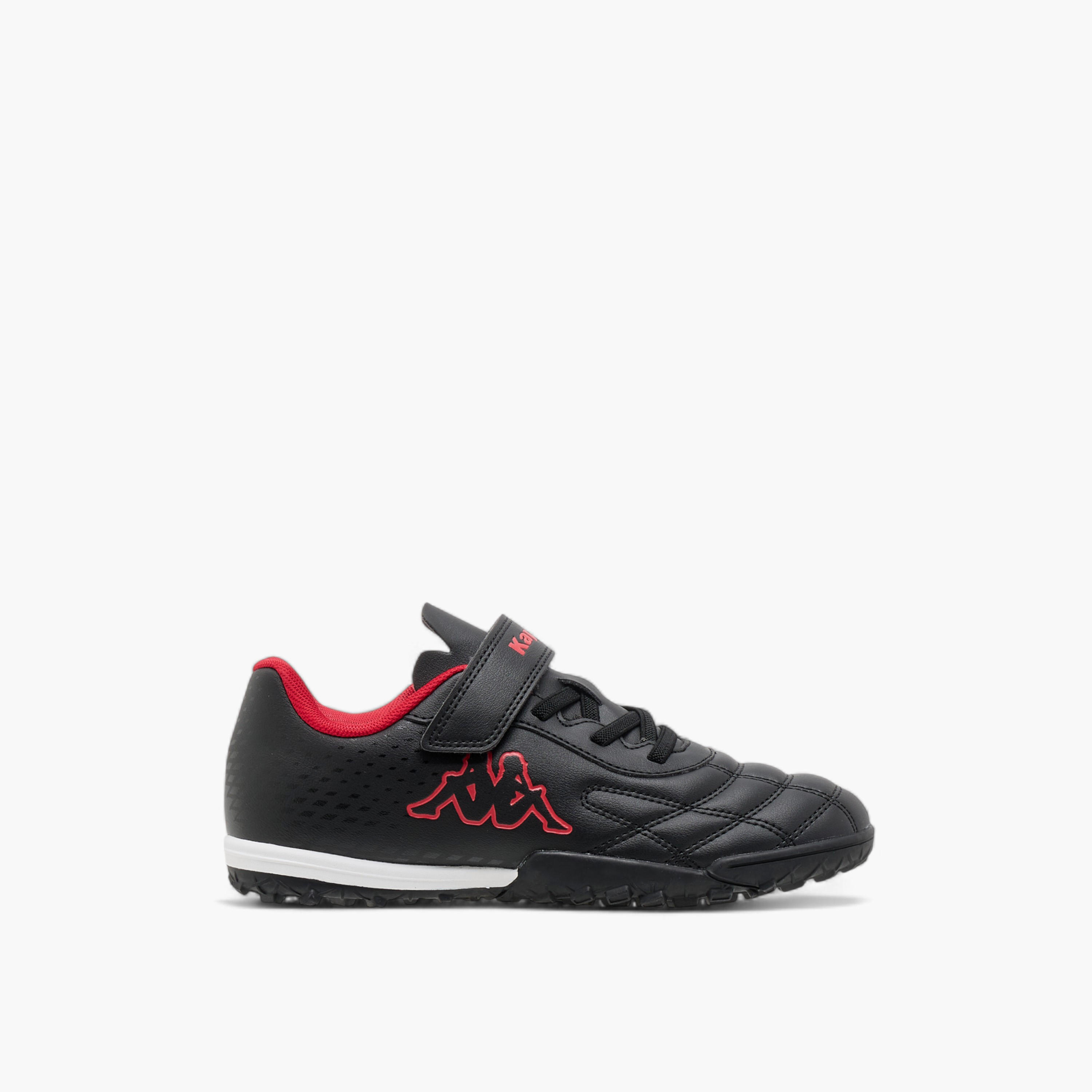 Kappa Kids Hook & Loop Durable Football Turf Shoes-girls-shoes-sports-image-3