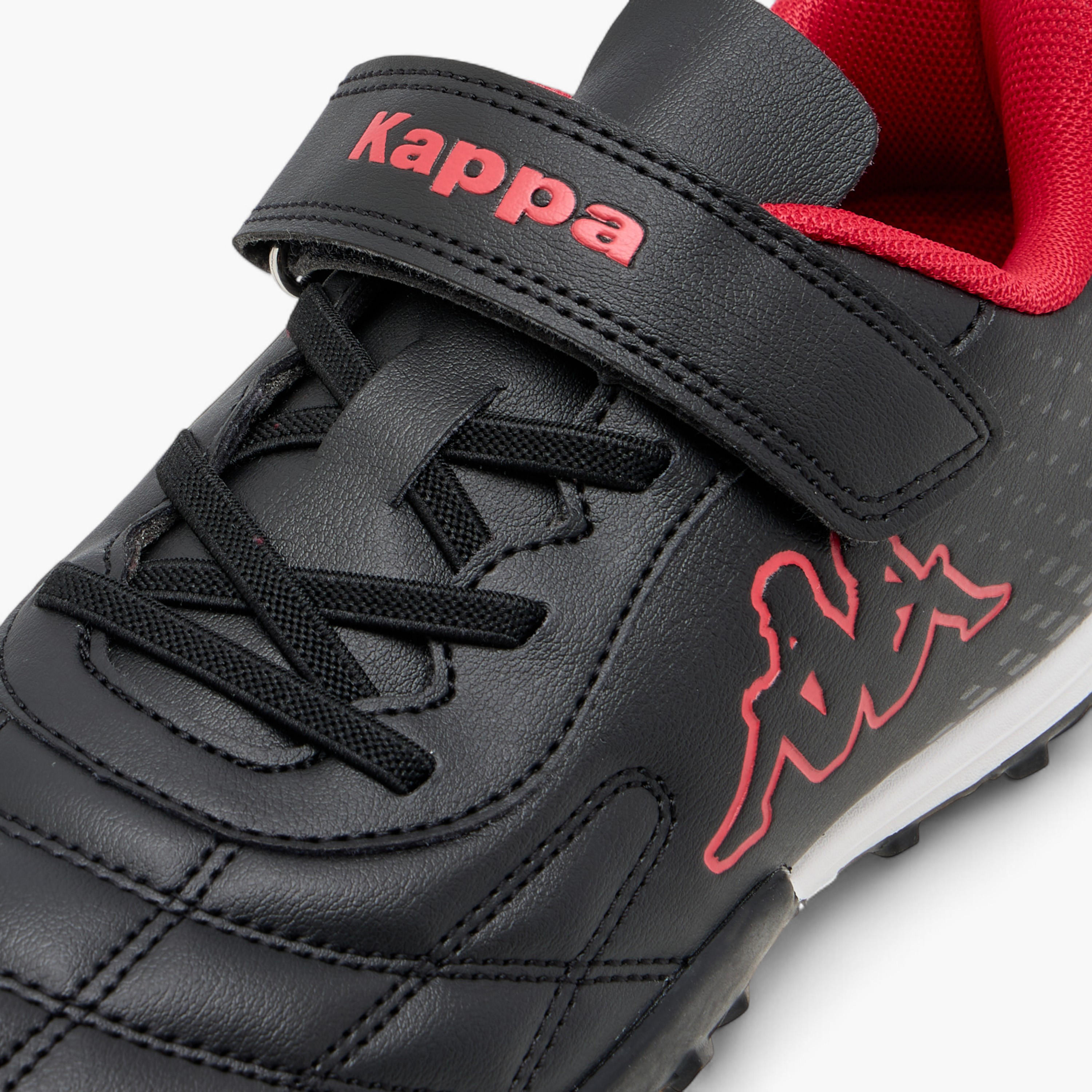 Kappa Kids Hook & Loop Durable Football Turf Shoes-girls-shoes-sports-image-4