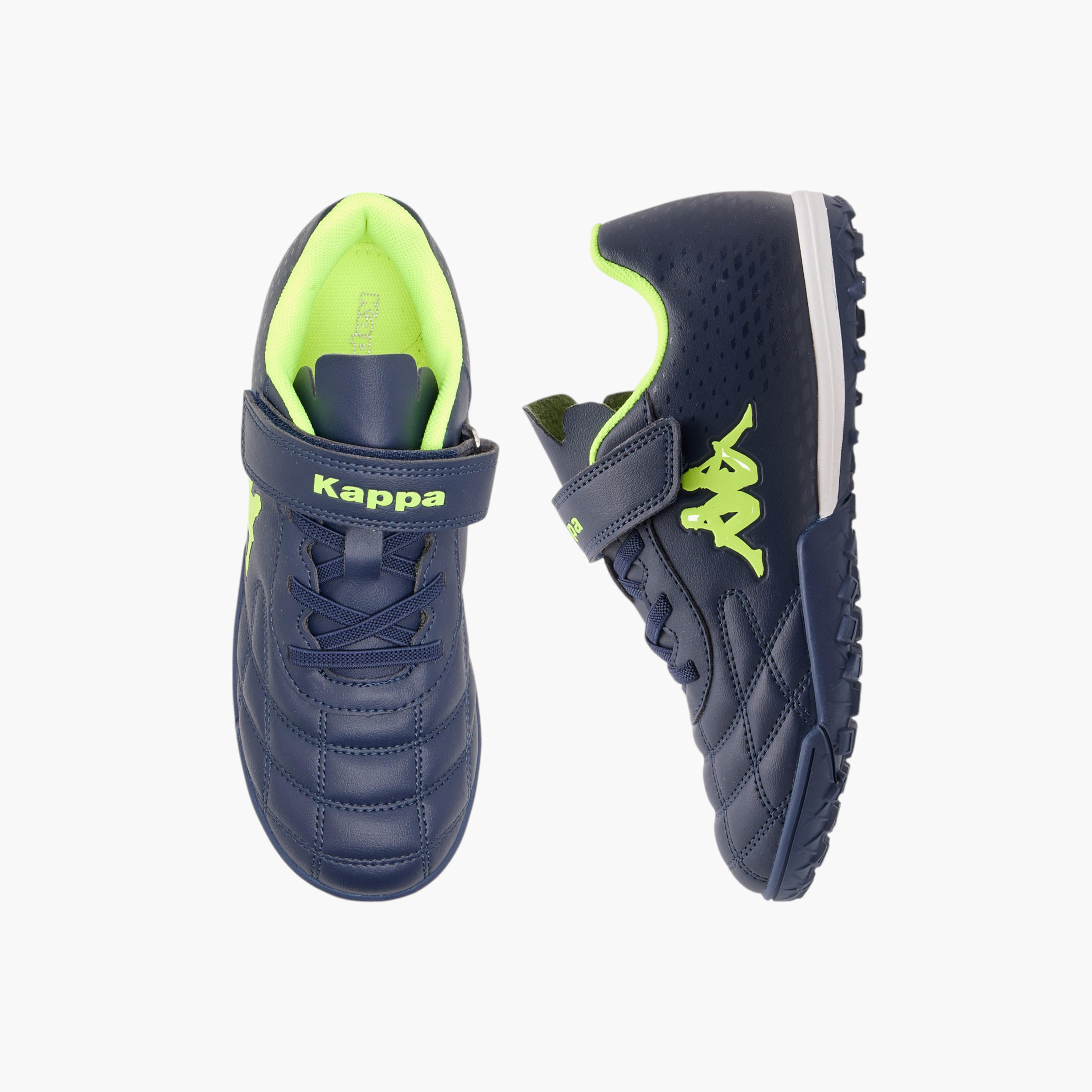 حذاء كرة قدم للعشب الصناعي متين بشريط إغلاق لاصق للأطفال من كابا-sports-boys-shoes-image-1