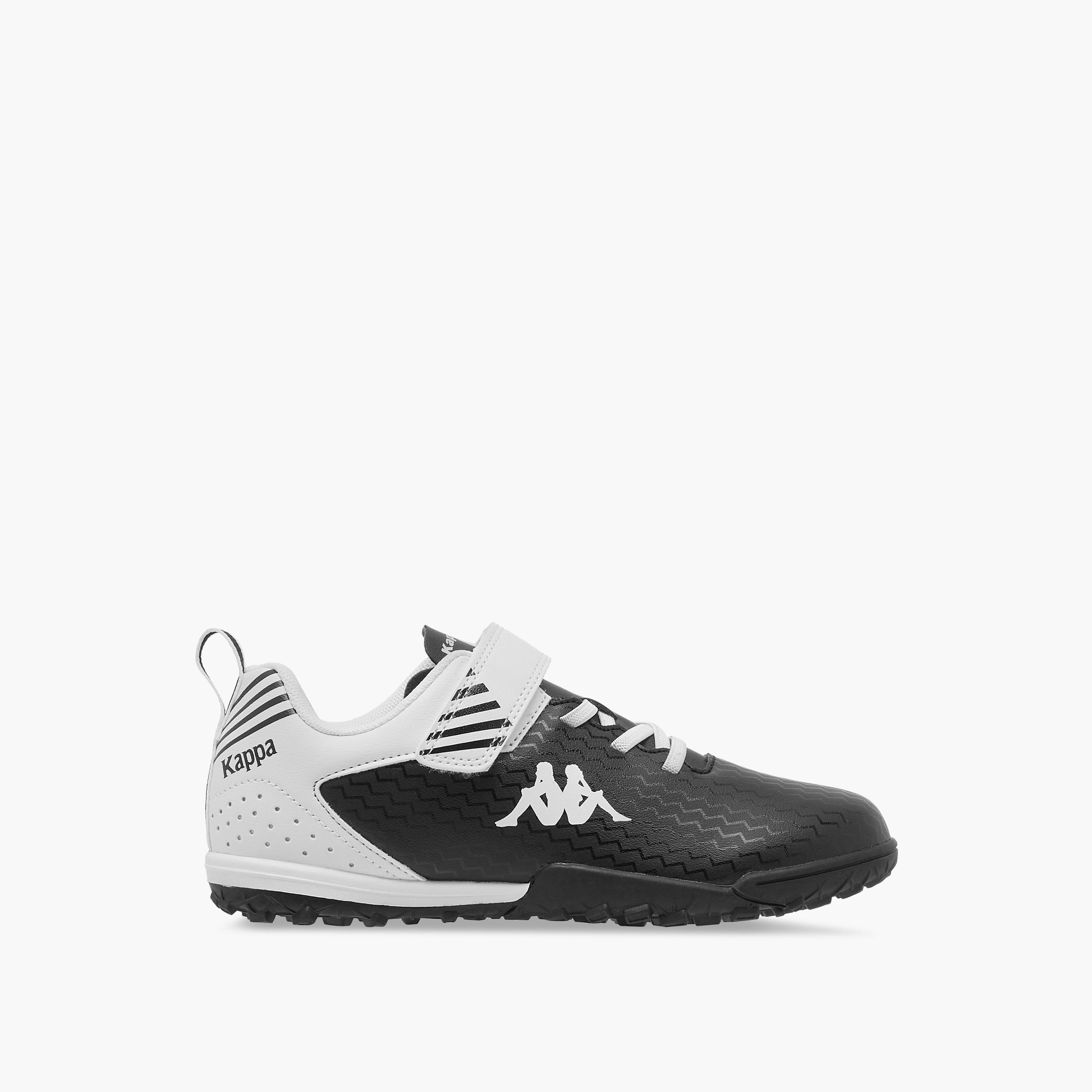 Kappa Kids Hook & Loop Durable Football Turf Shoes-girls-shoes-sports-image-3