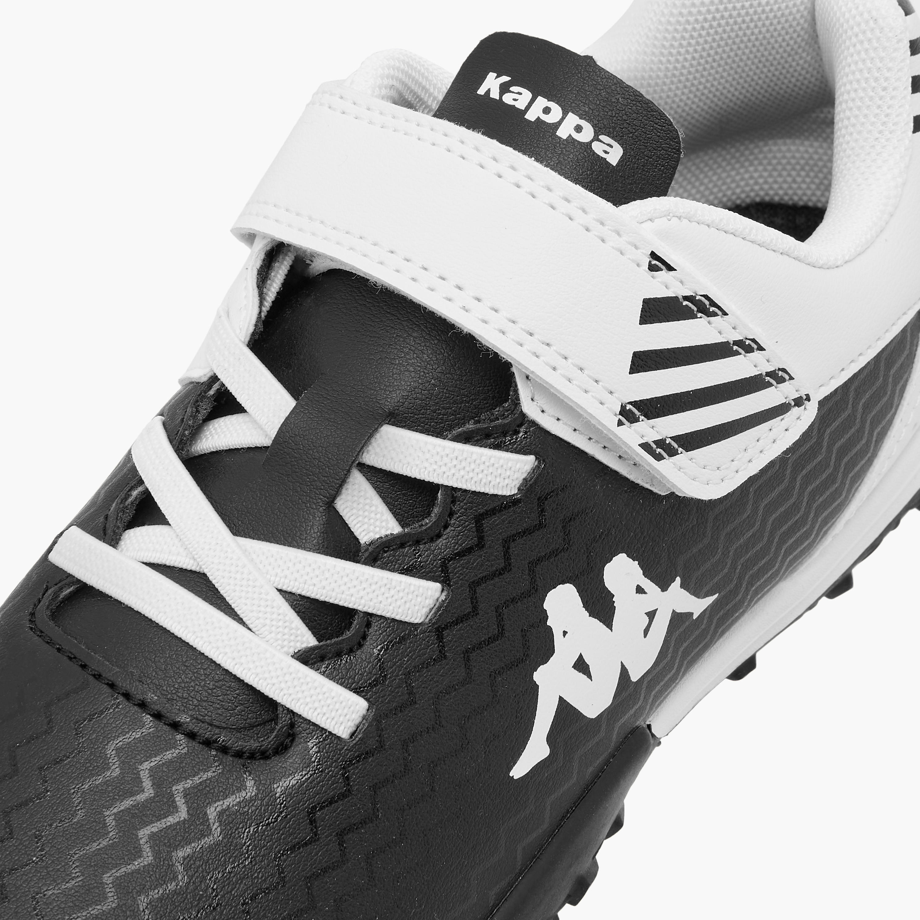 Kappa Kids Hook & Loop Durable Football Turf Shoes-girls-shoes-sports-image-4