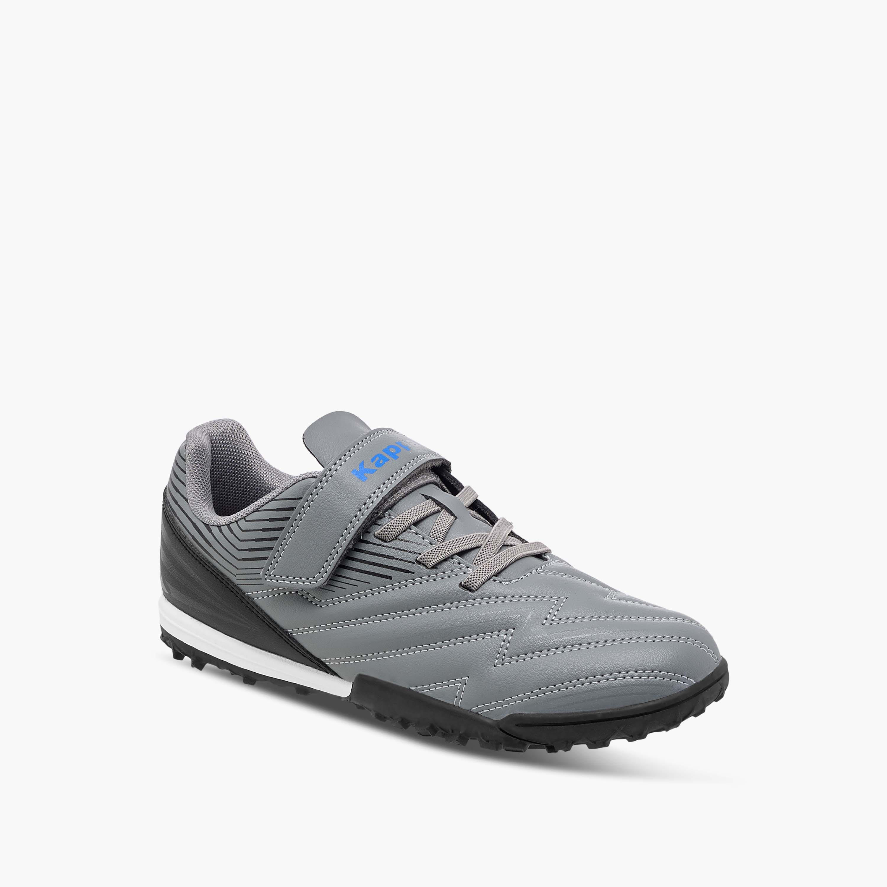 Kappa Kids Hook & Loop Lightweight Football Turf Shoes-girls-shoes-sports-image-2