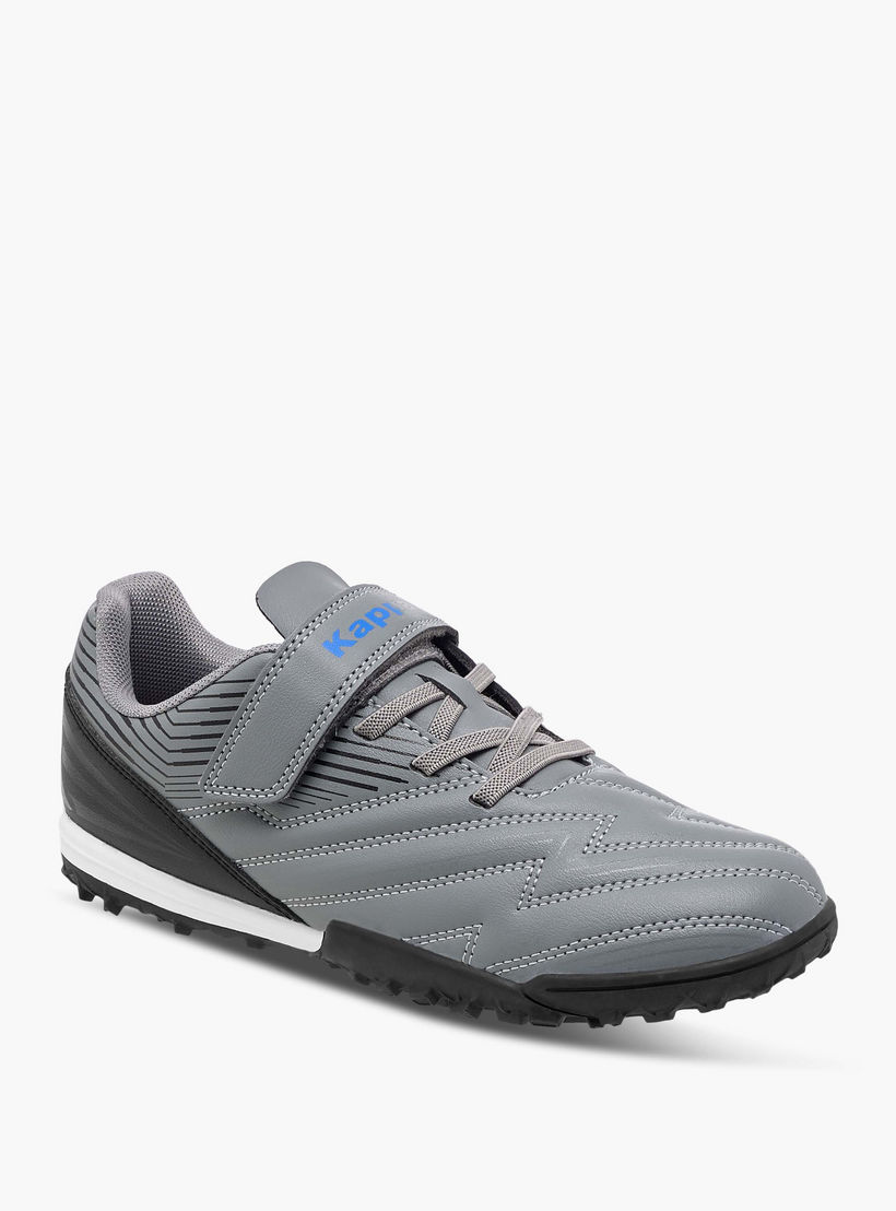 Kappa Kids Hook & Loop Lightweight Football Turf Shoes-girls-shoes-sports-image-2