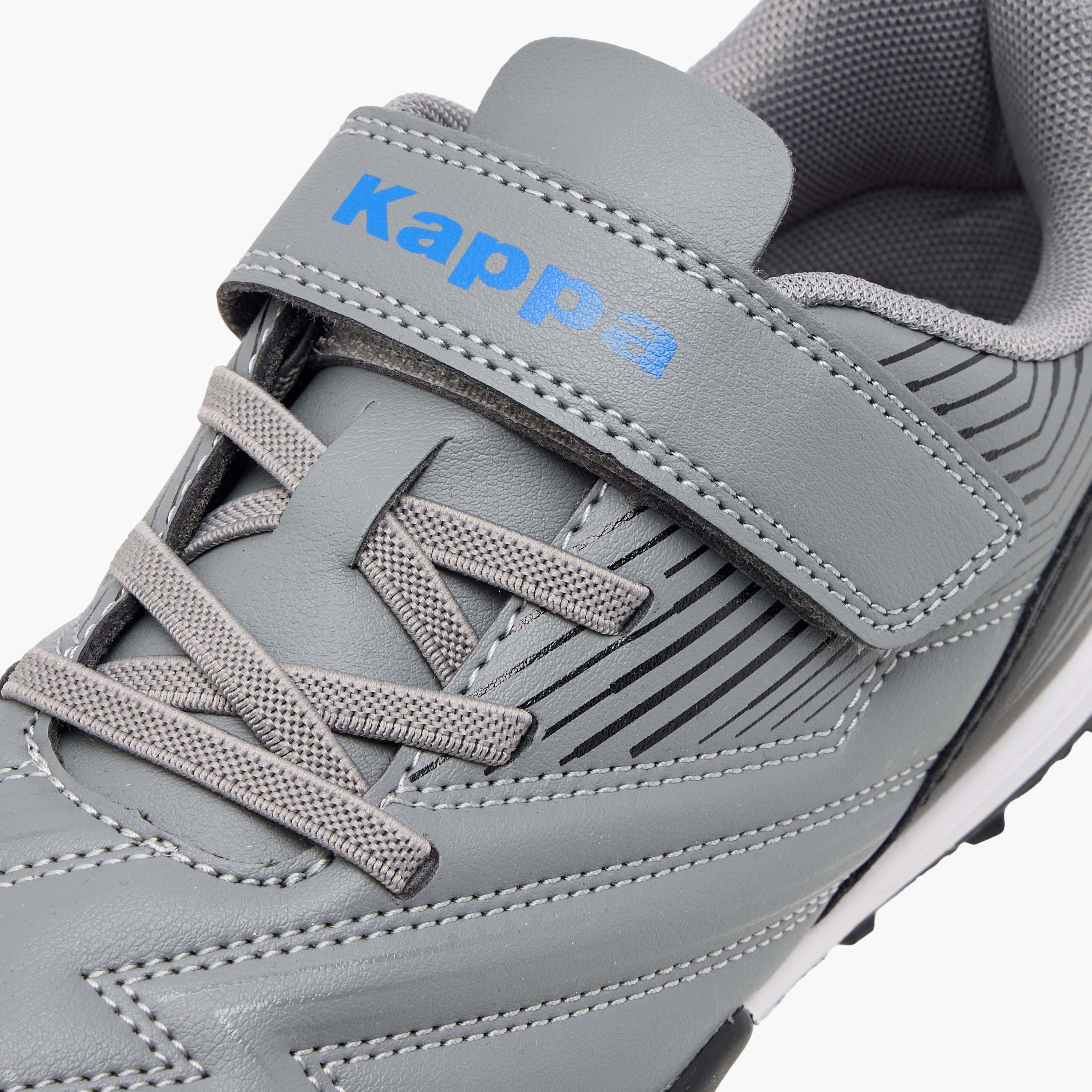 Kappa Kids Hook & Loop Lightweight Football Turf Shoes-girls-shoes-sports-image-4