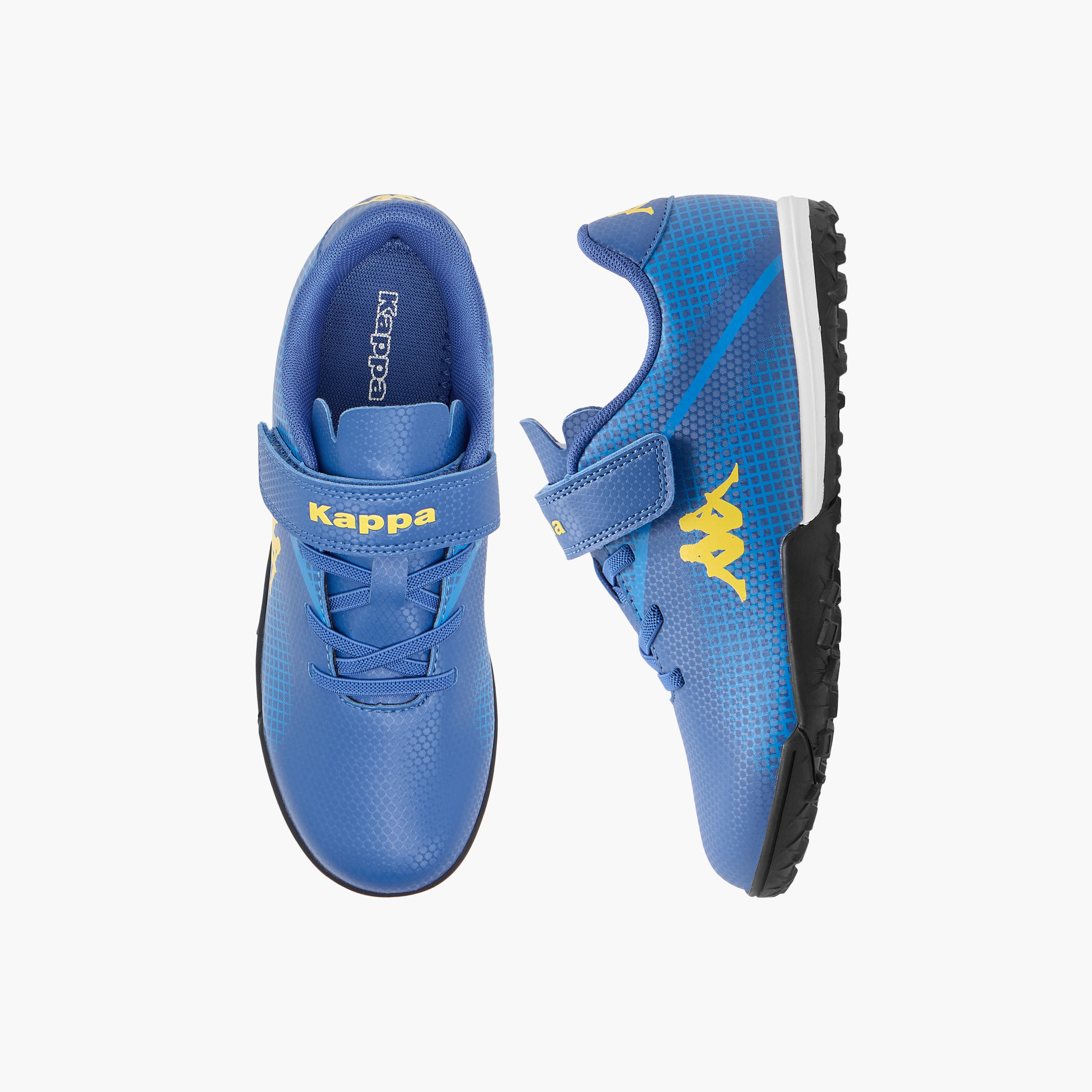Kappa Boys Hook & Loop Durable Football Turf Shoes-sports-gear-football-shoes-turf-image-1