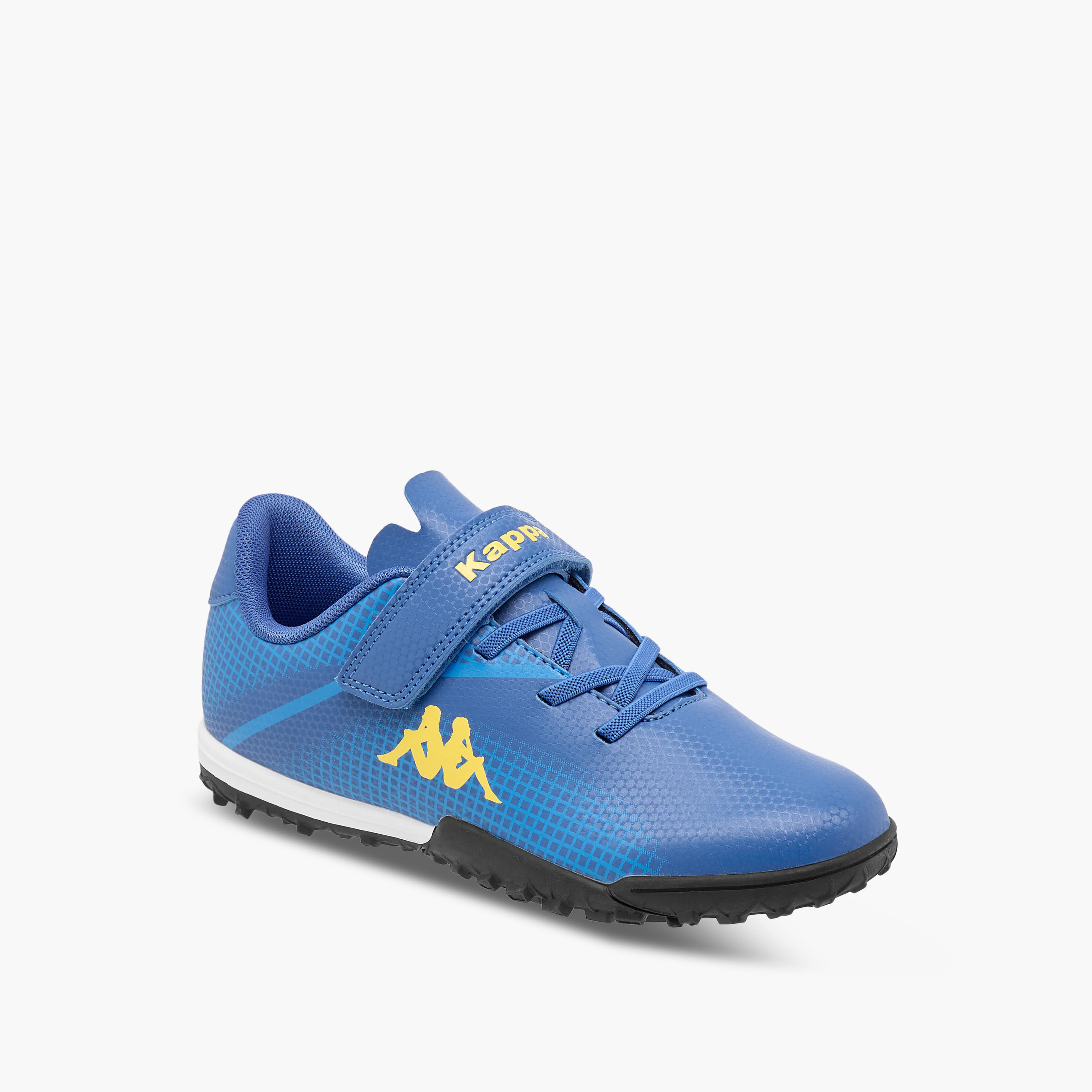 Kappa Boys Hook & Loop Durable Football Turf Shoes-sports-gear-football-shoes-turf-image-2