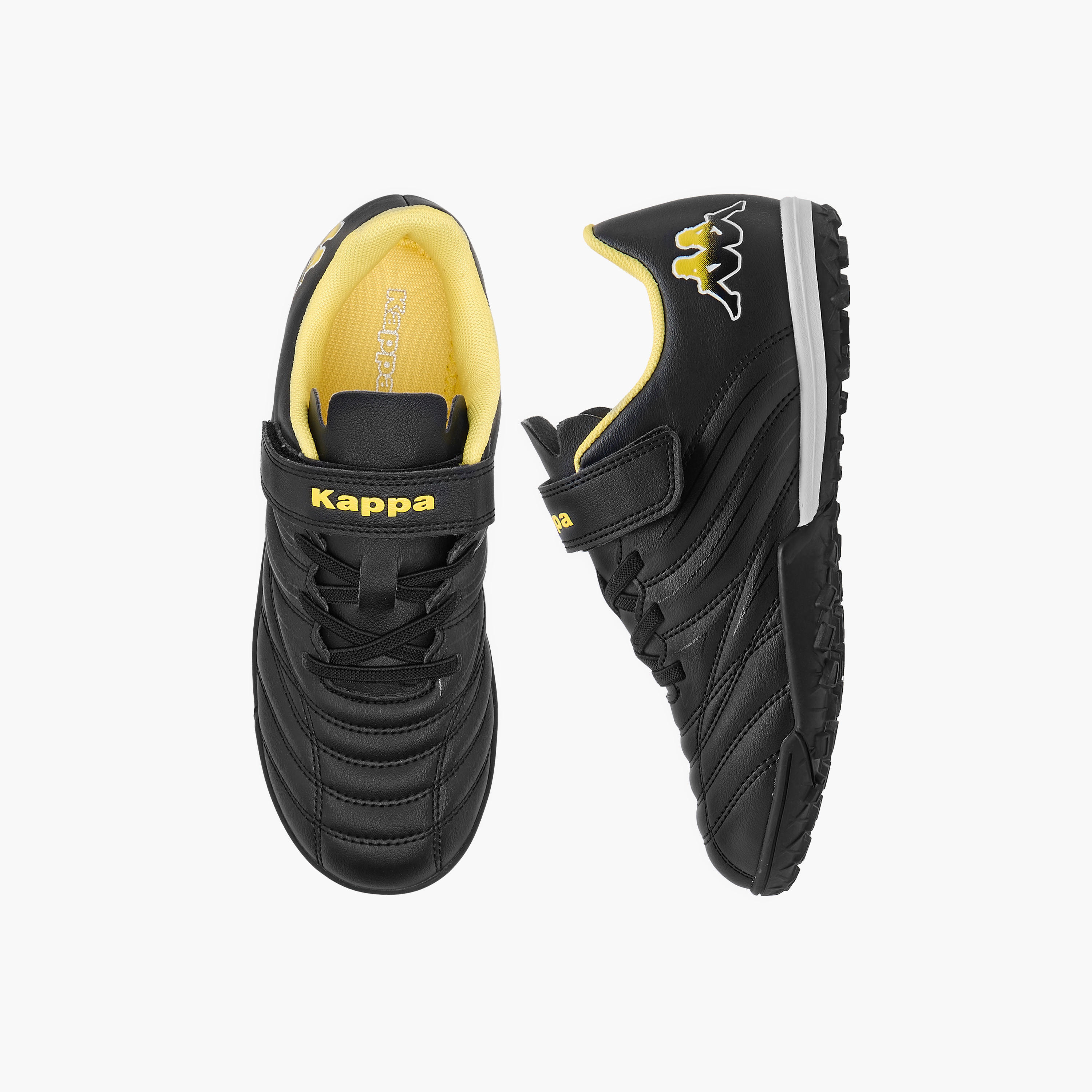 Kappa Kids Hook & Loop Durable Football Turf Shoes-girls-shoes-sports-image-1