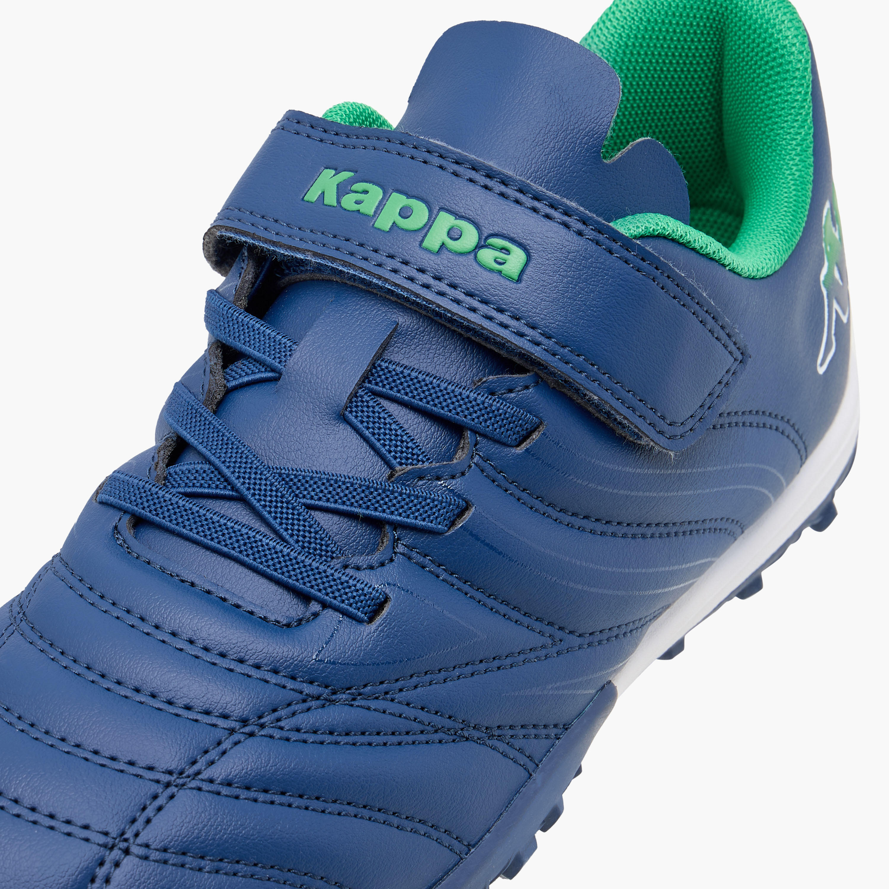 Kappa Kids Hook & Loop Durable Football Turf Shoes-girls-shoes-sports-image-4