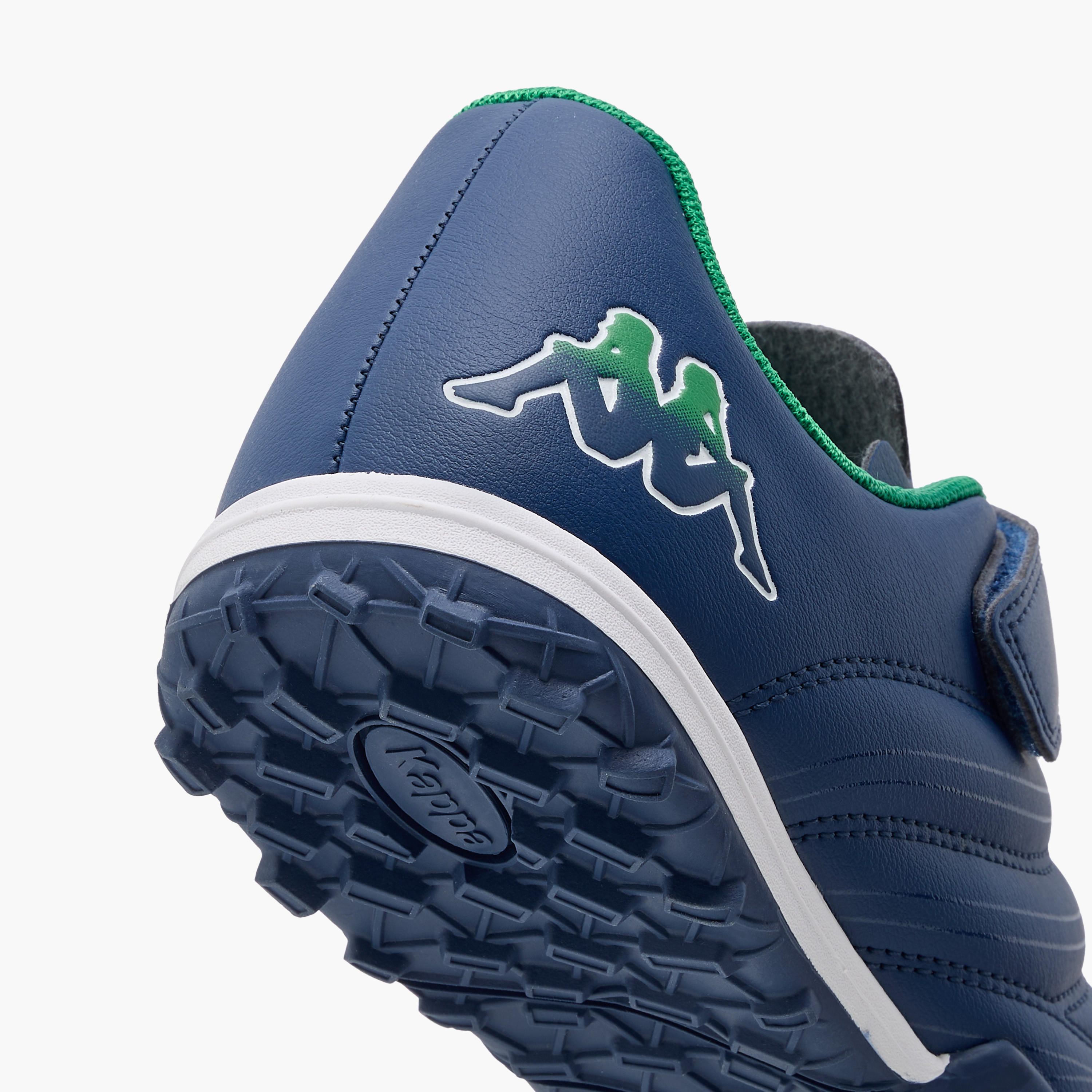 Kappa Kids Hook & Loop Durable Football Turf Shoes-girls-shoes-sports-image-5
