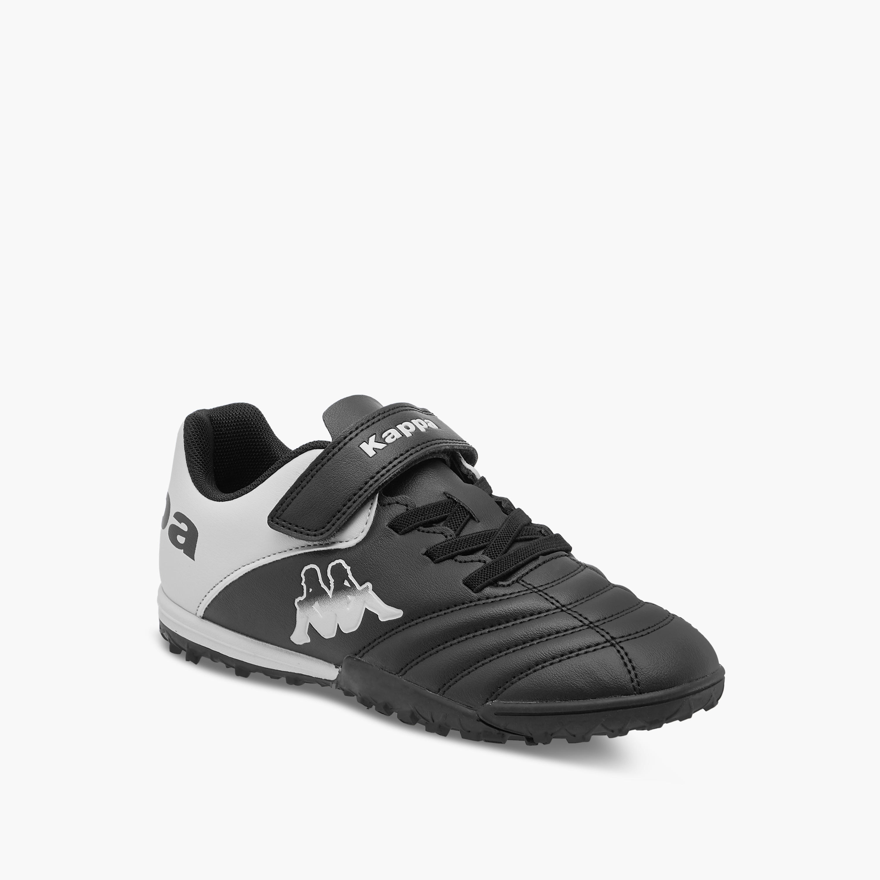 Kappa Kids Panelled Hook & Loop Football Turf Shoes-girls-shoes-sports-image-2
