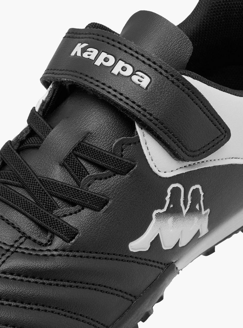 Kappa Kids Panelled Hook & Loop Football Turf Shoes-girls-shoes-sports-image-4