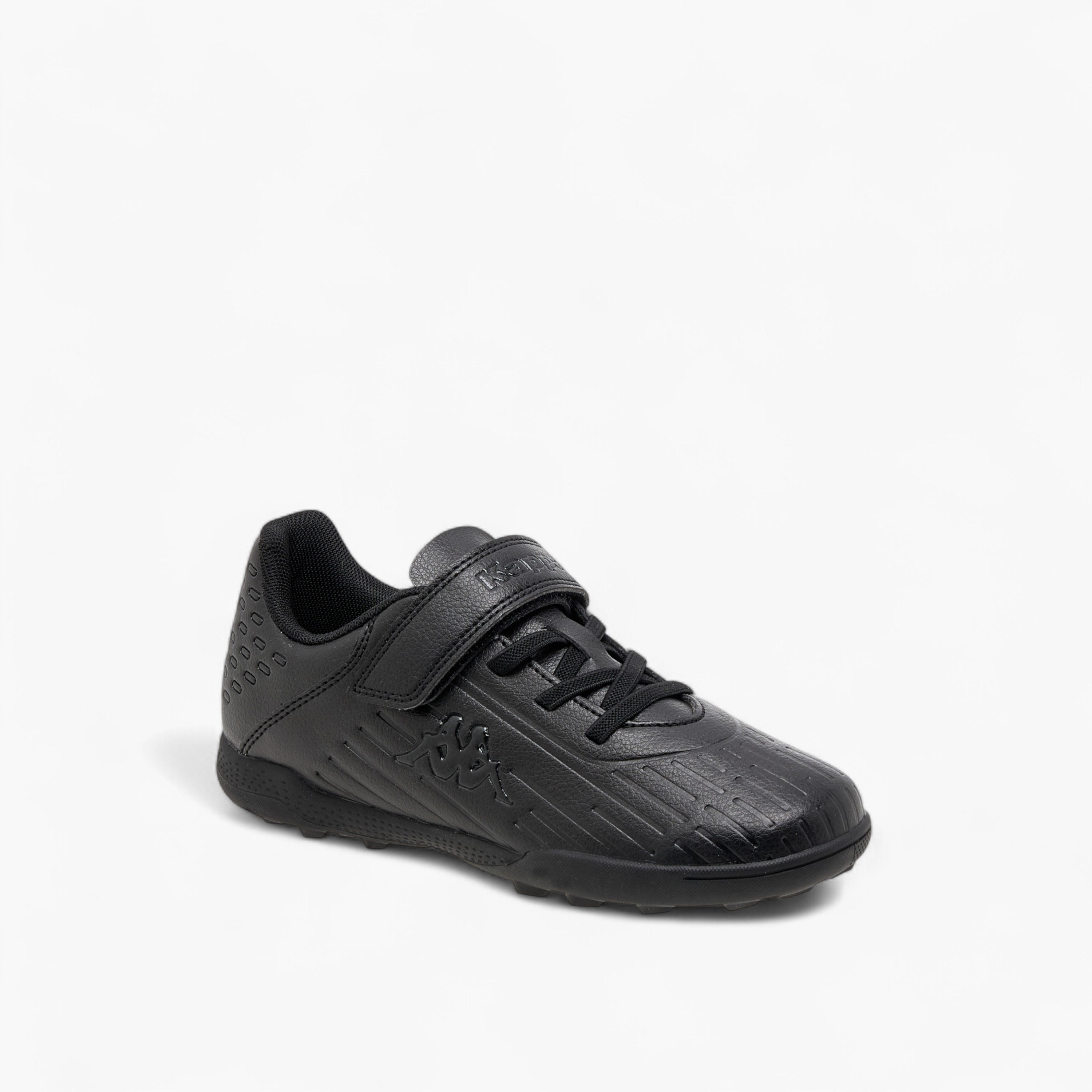 Kappa Kids Hook & Loop Durable Football Turf Shoes-girls-shoes-sports-image-2