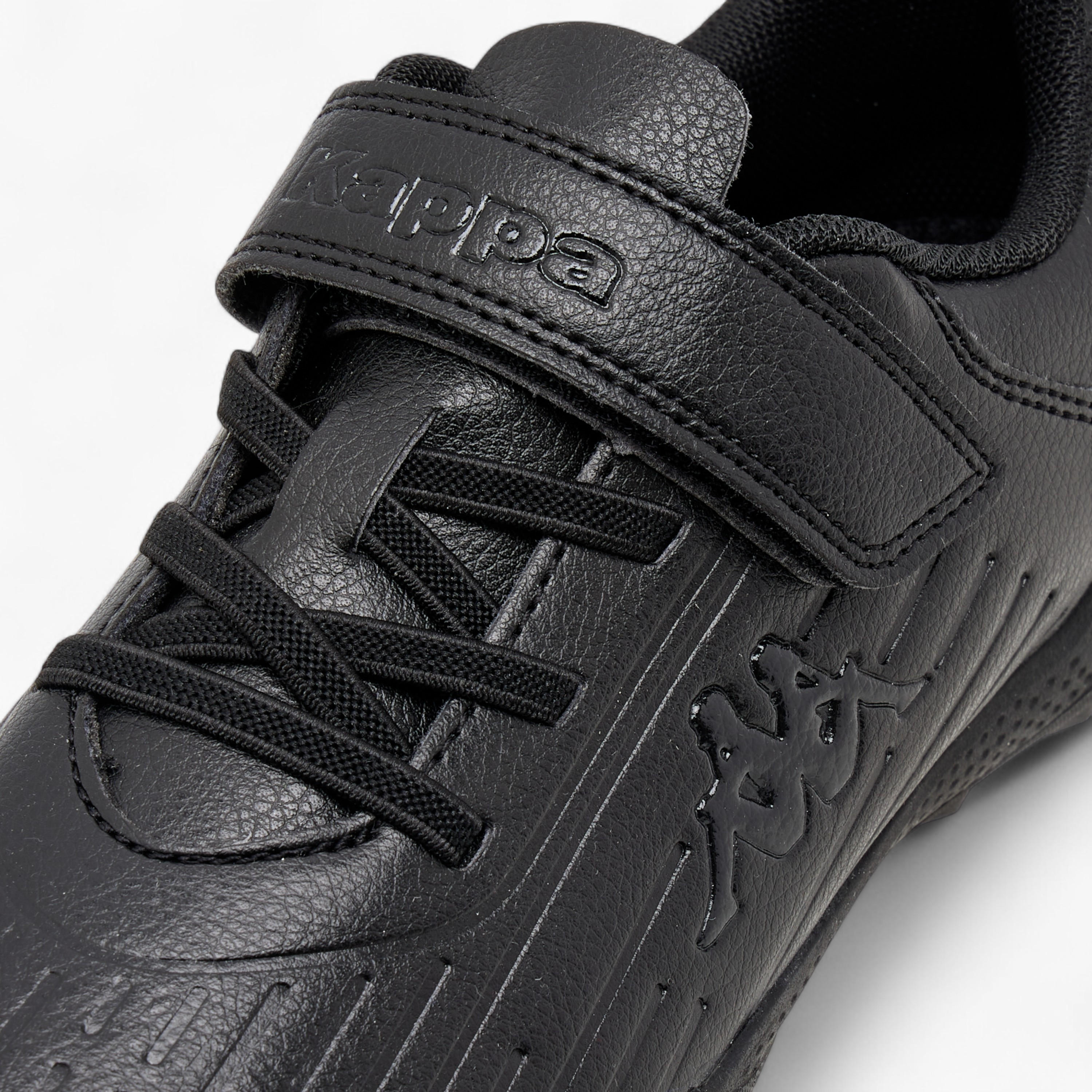 Kappa Kids Hook & Loop Durable Football Turf Shoes-girls-shoes-sports-image-4