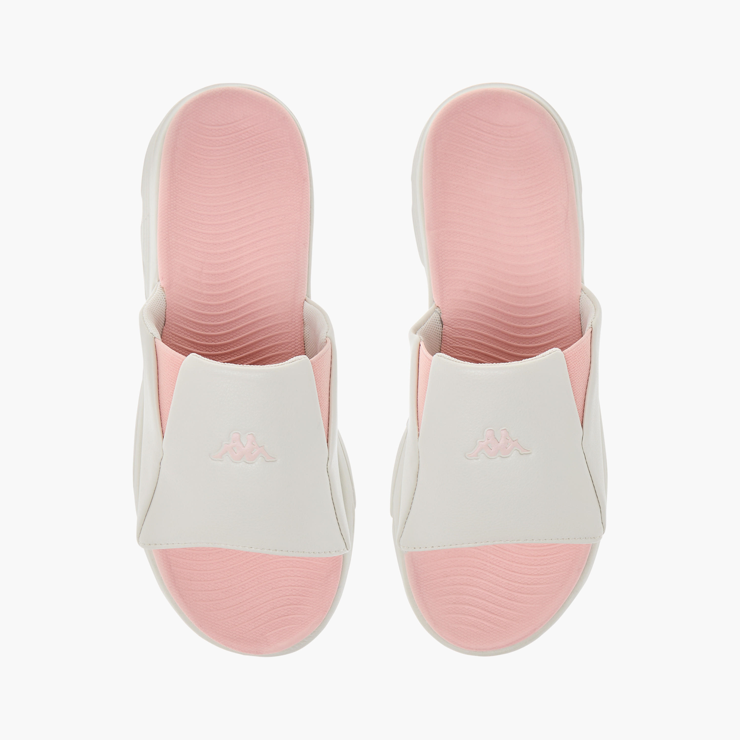 Kappa Women's Logo Detail Slides-women-shoes-flipflopsandslides-image-1