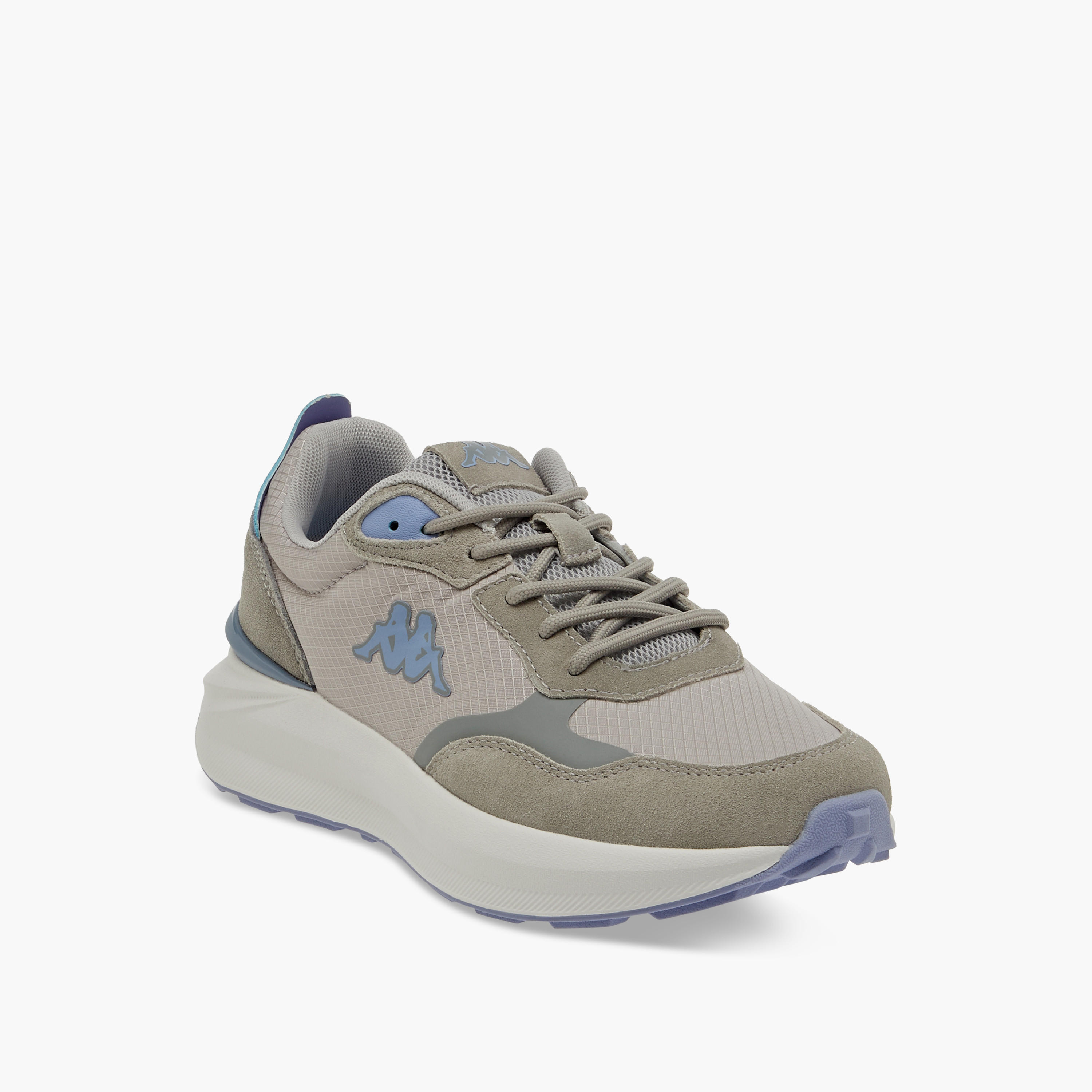Kappa Women's Panelled Sports Shoes with Lace-Up Closure-women-shoes-sneakers-image-2