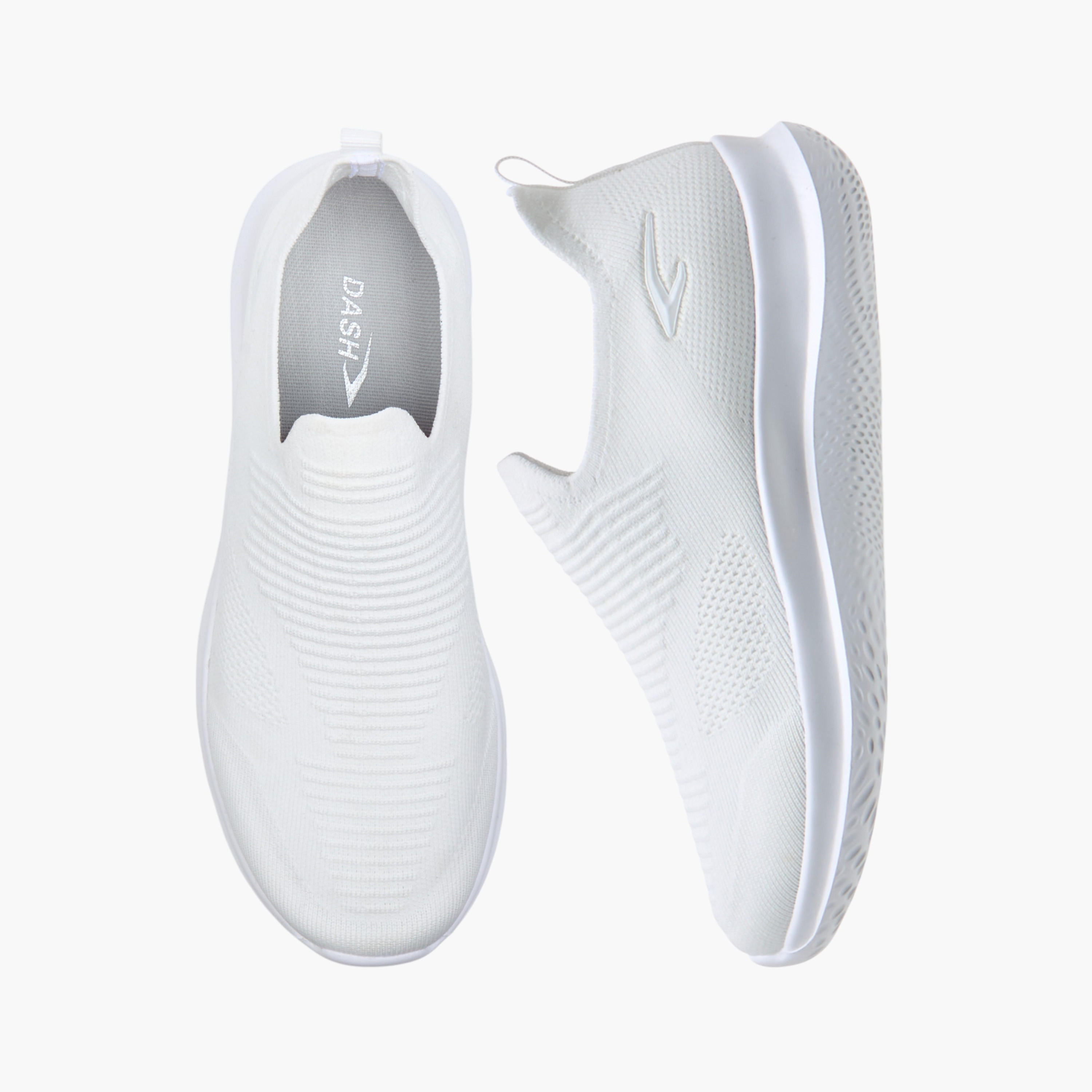 Dash Logo Detail Slip-On Sports Shoes-women-shoes-sneakers-image-1