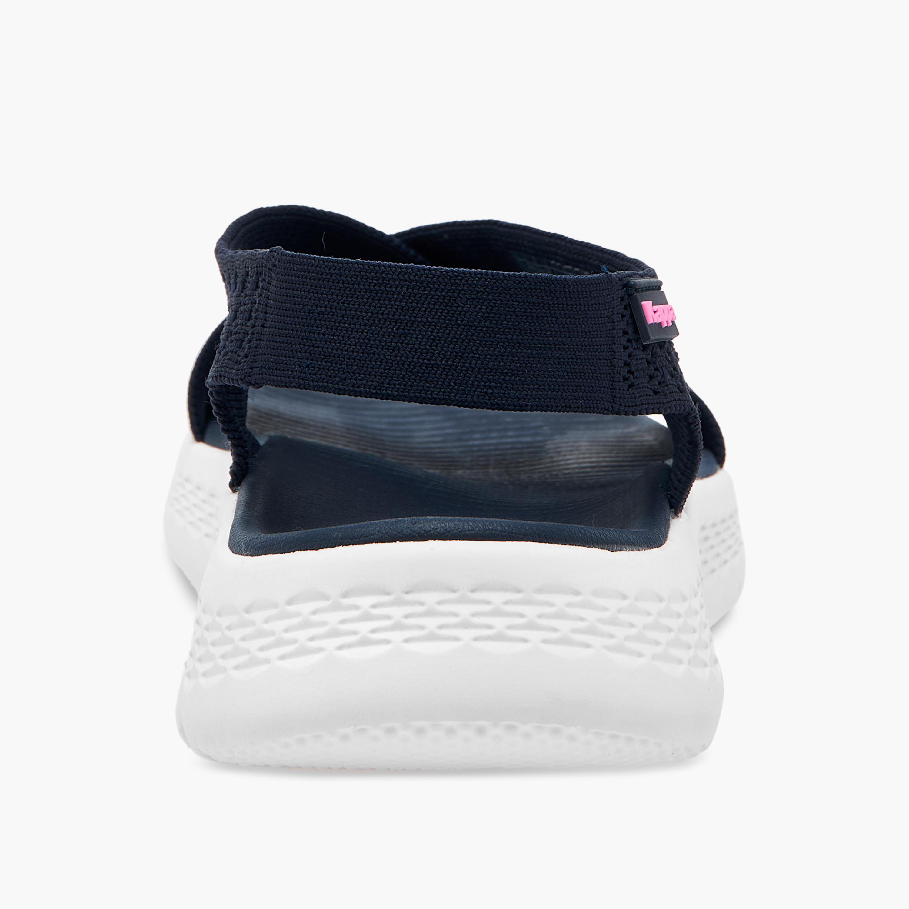 صندل بأحزمة متقاطعة بارز الملمس سهل الارتداء للنساء من كابا-women-shoes-flats-sandals-image-4