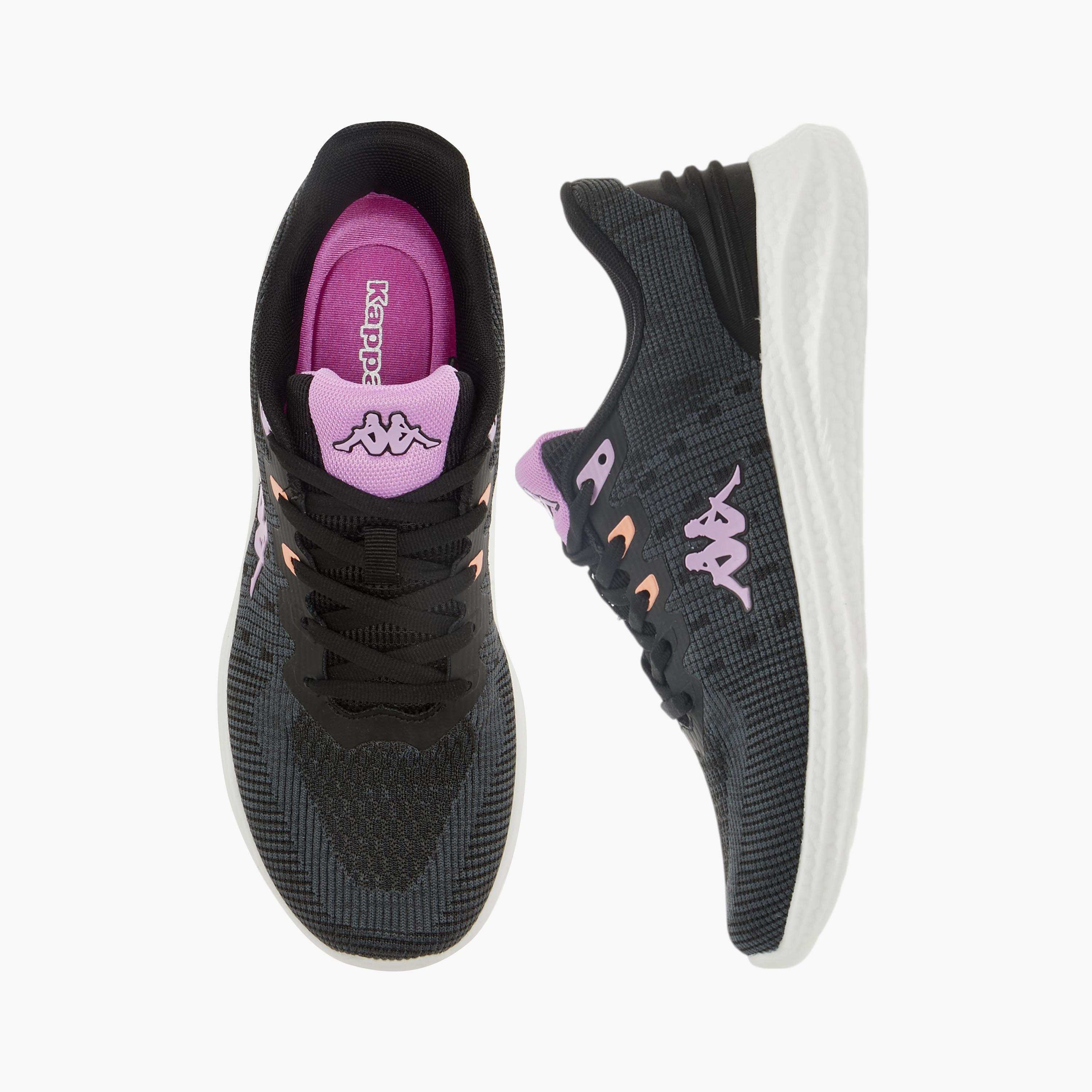 Kappa Women's Mesh Sports Shoes with Lace-Up Closure-women-shoes-sneakers-image-1