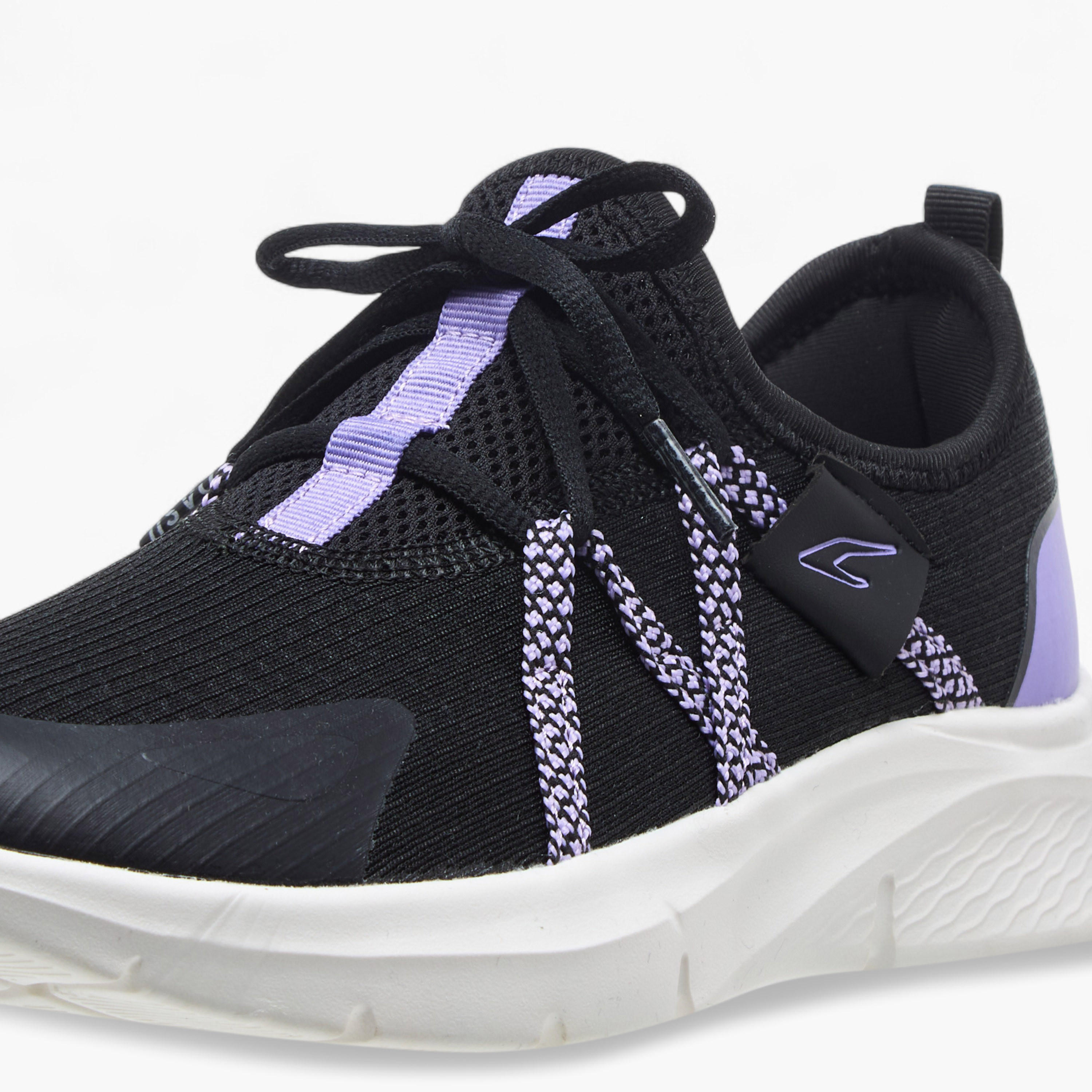 Dash Logo Detail Sports Shoes with Lace-Up Closure-women-shoes-sneakers-image-4