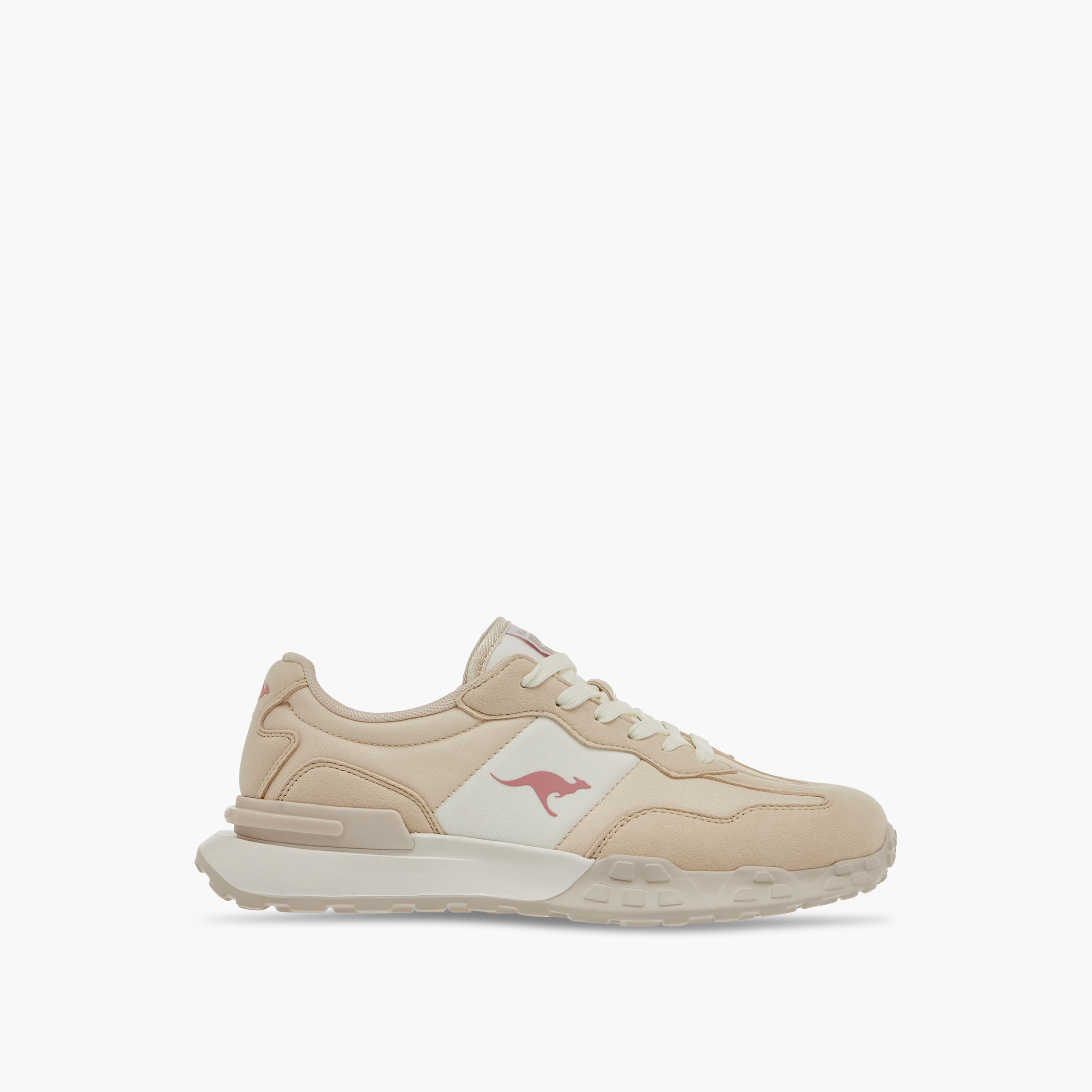 KangaROOS Women's Textured Sports Shoes with Lace-Up Closure-women-shoes-sneakers-image-3