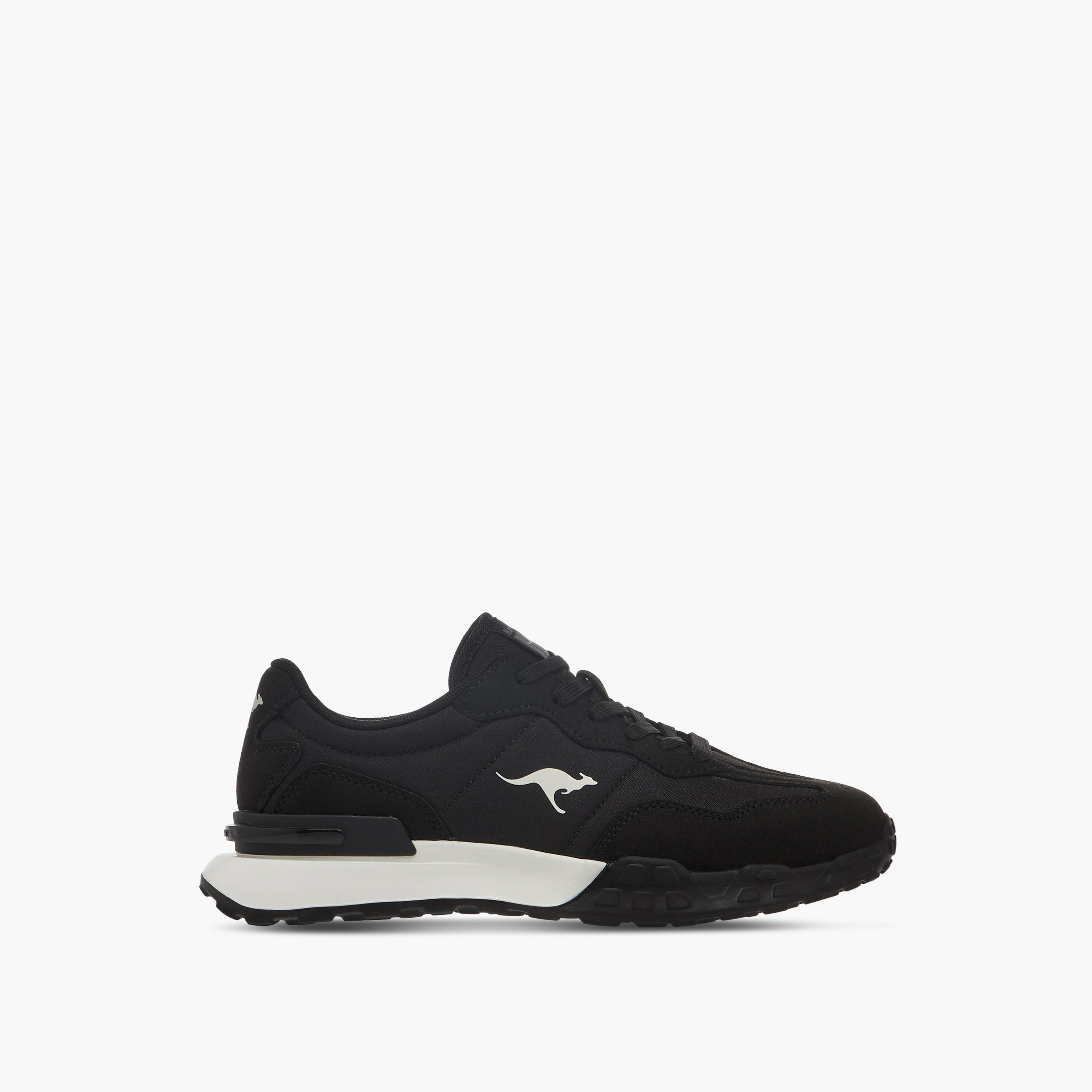 KangaROOS Women's Textured Sports Shoes with Lace-Up Closure-women-shoes-sneakers-image-3
