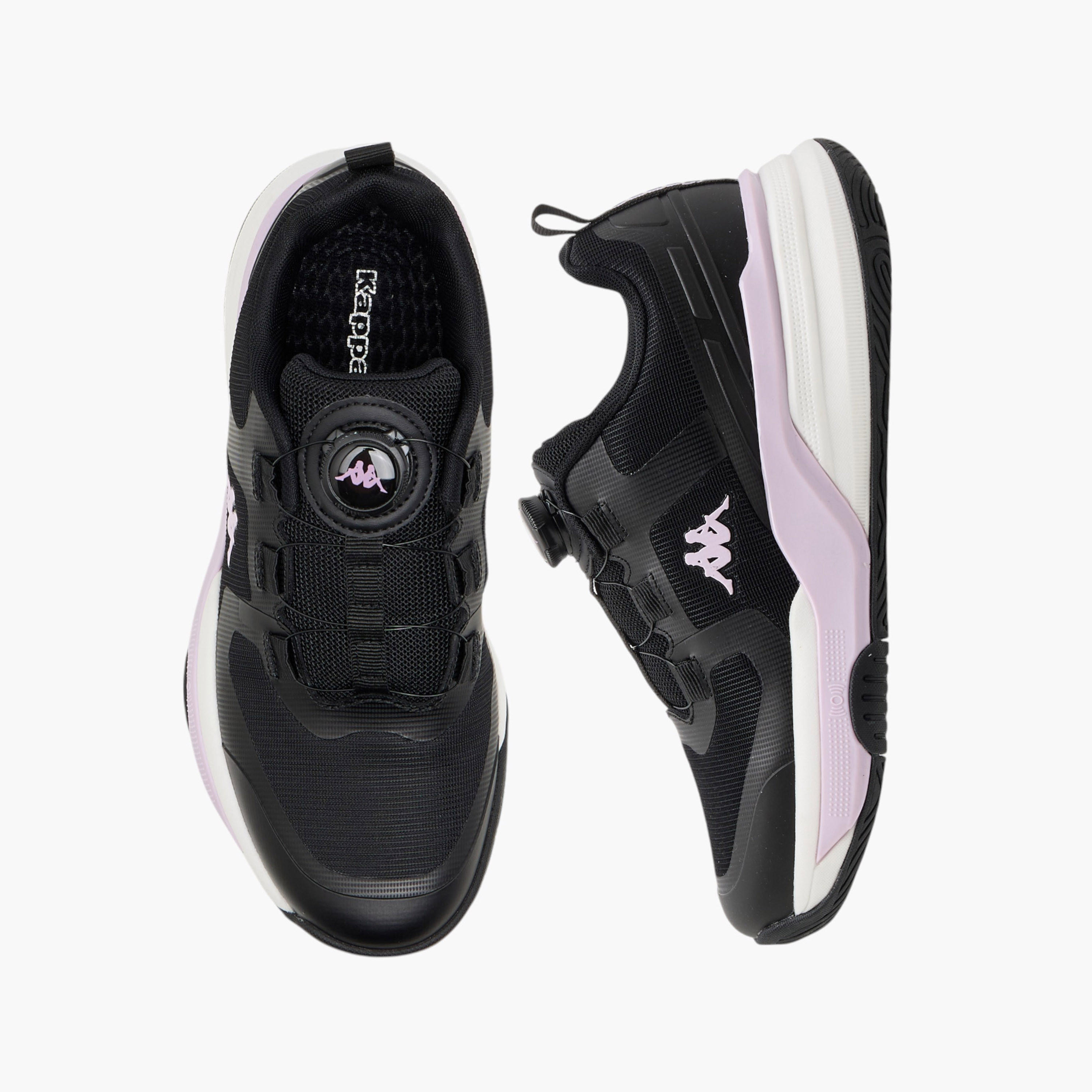 Kappa Women's Logo Detail Padel Shoes with Rotating Buckle Closure-women-shoes-sports-image-1