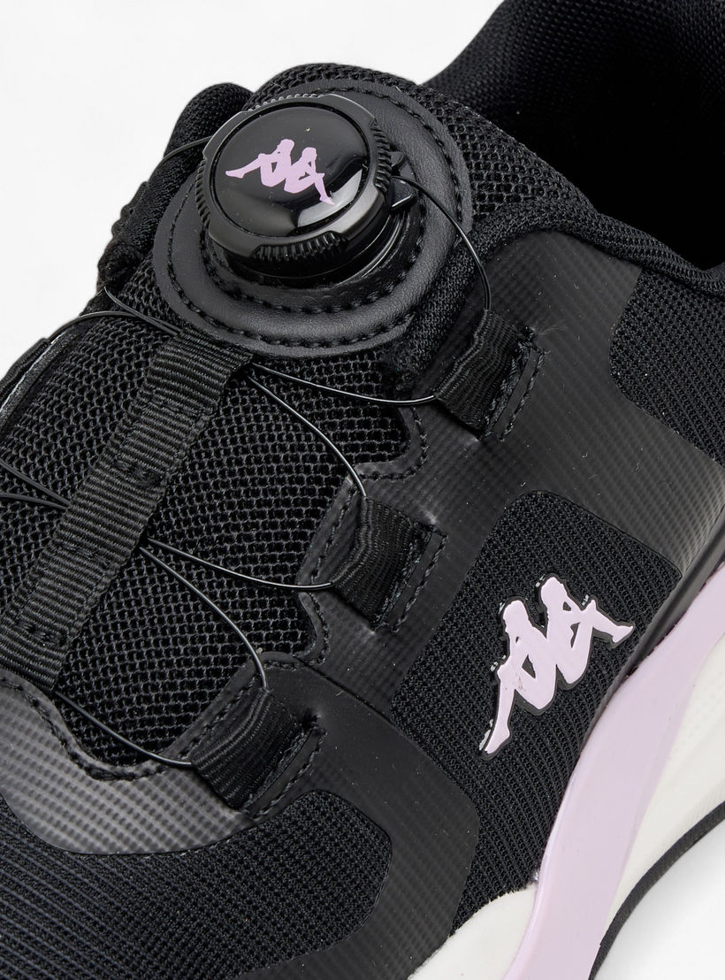Kappa Women's Logo Detail Padel Shoes with Rotating Buckle Closure-women-shoes-sports-image-5