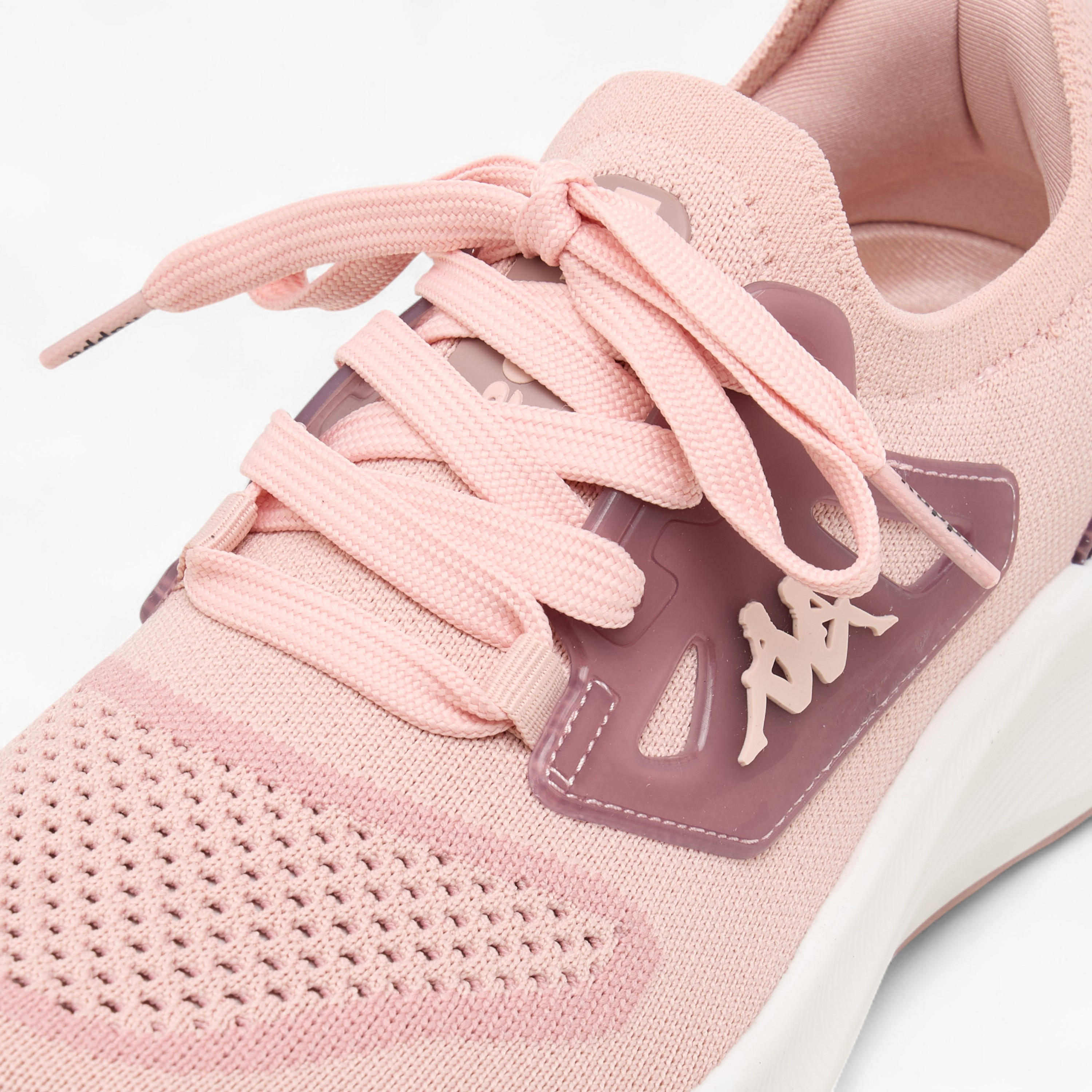 Kappa Women's Textured Sports Shoes with Lace-Up Closure-women-shoes-sports-image-4