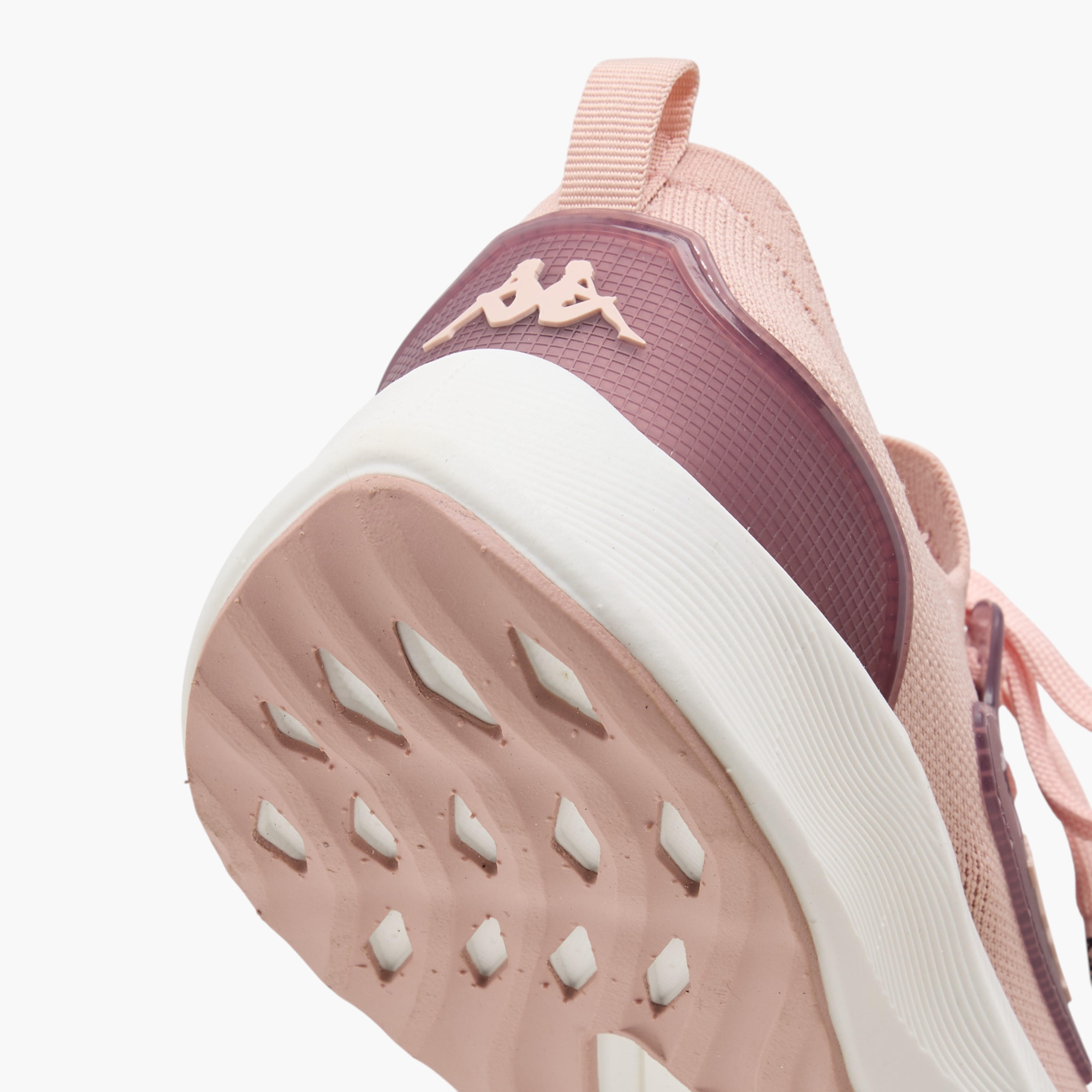 Kappa Women's Textured Sports Shoes with Lace-Up Closure-women-shoes-sports-image-5