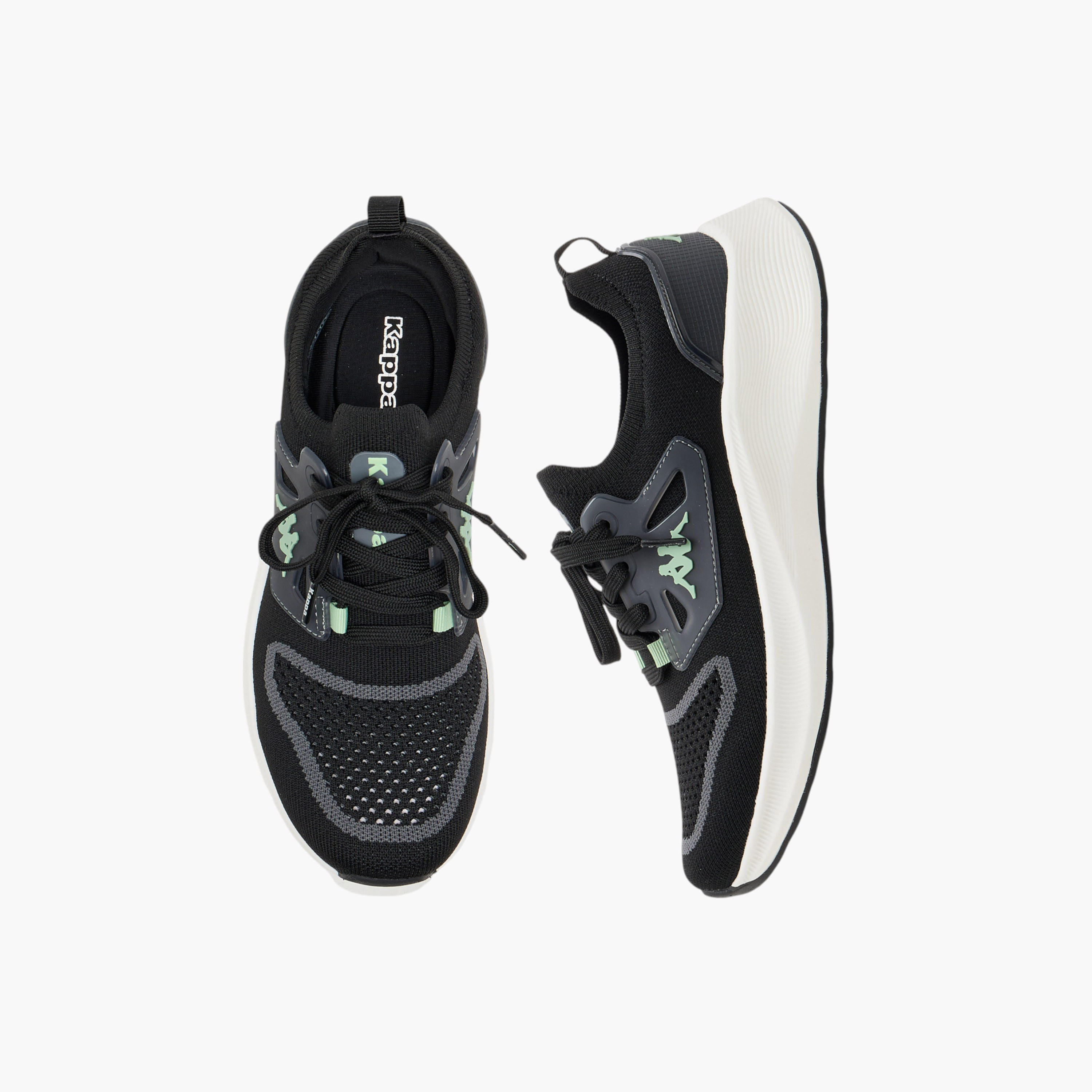 Kappa Women's Pull Tab Detai Sports Shoes with Lace-Up Closure-women-shoes-sports-image-1