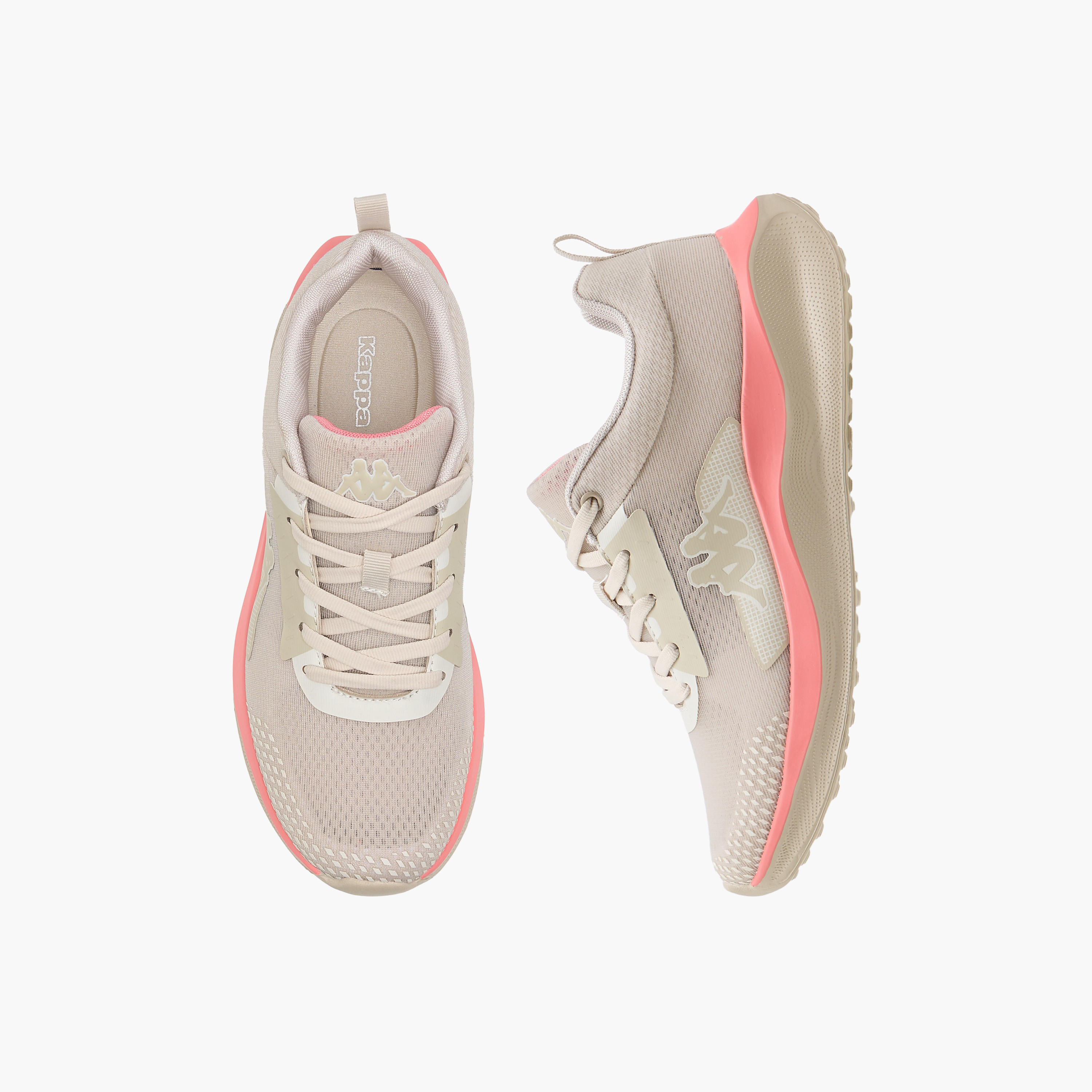 حذاء رياضي بتفاصيل شعار ورباط إغلاق للنساء من كابا-women-shoes-sports-image-1