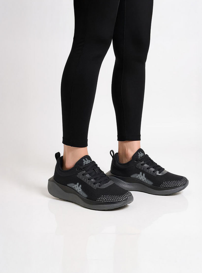 Kappa Women's Logo Detail Sports Shoes with Lace-Up Closure-women-shoes-sports-image-3