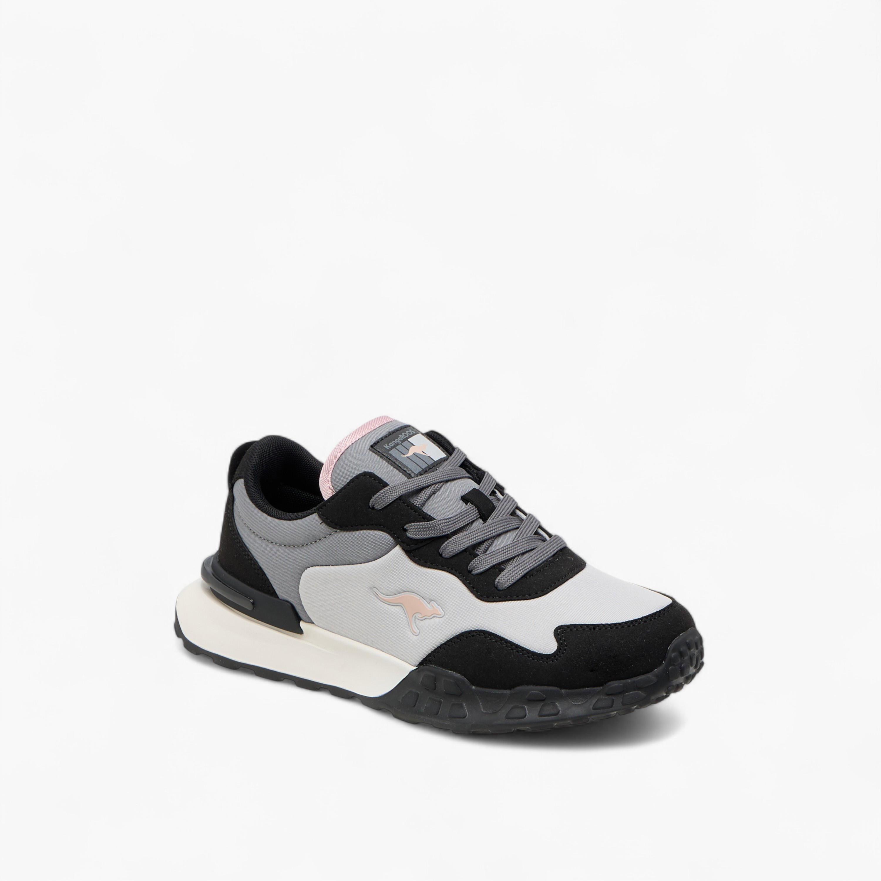 KangaROOS Women's Panelled Lace-Up Sports Shoes-women-shoes-sneakers-image-2