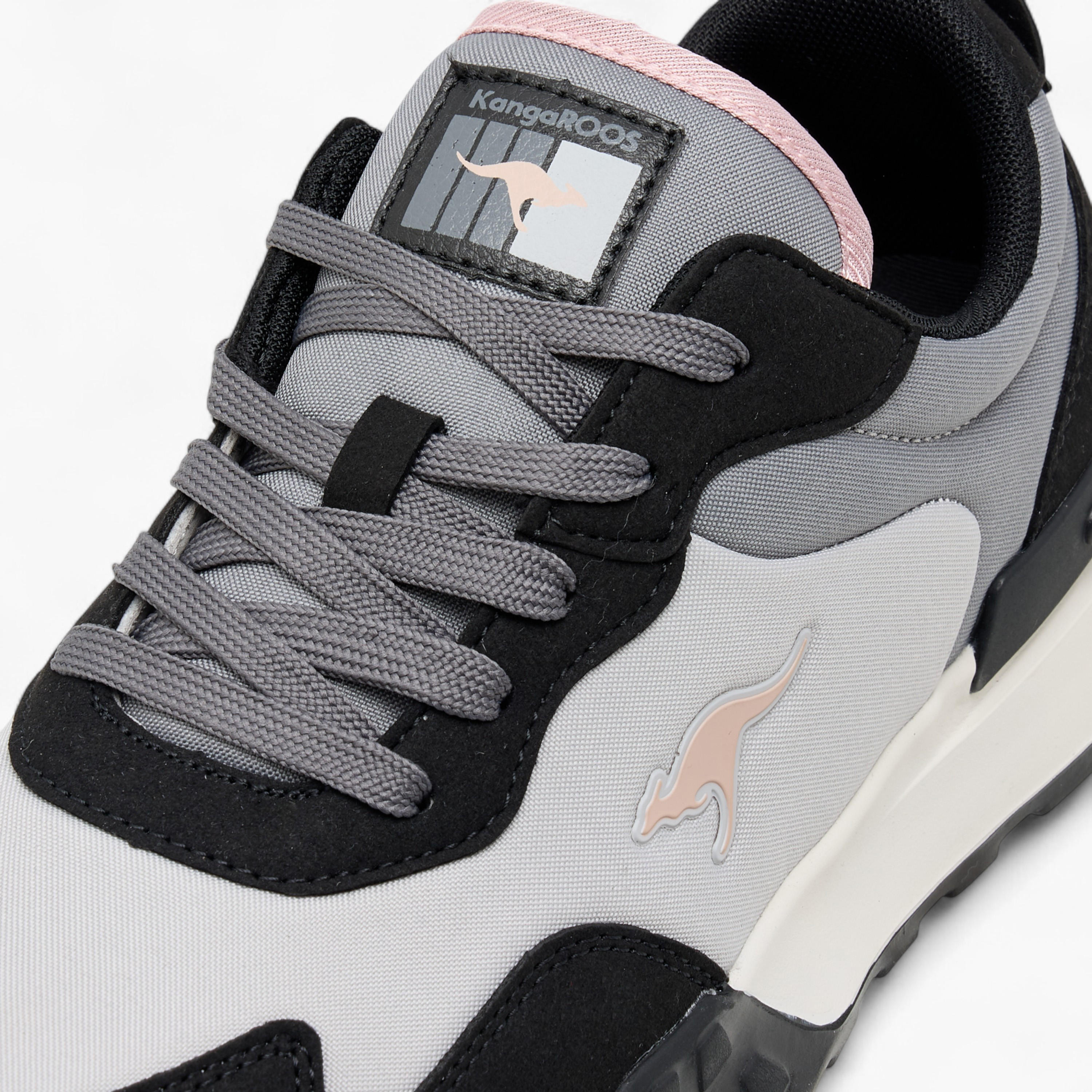 KangaROOS Women's Panelled Lace-Up Sports Shoes-women-shoes-sneakers-image-4