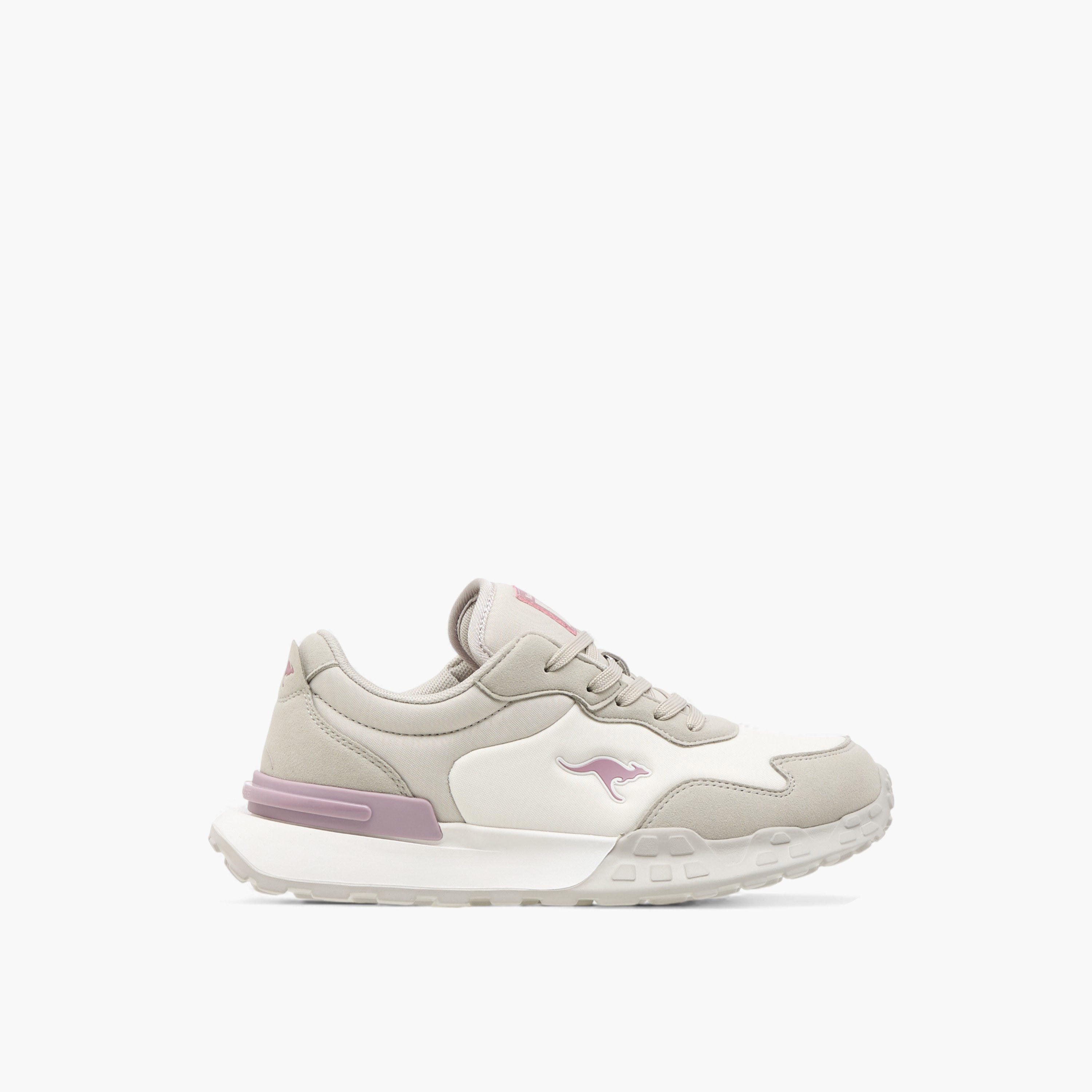 KangaROOS Women's Panelled Lace-Up Sports Shoes-women-shoes-sneakers-image-3