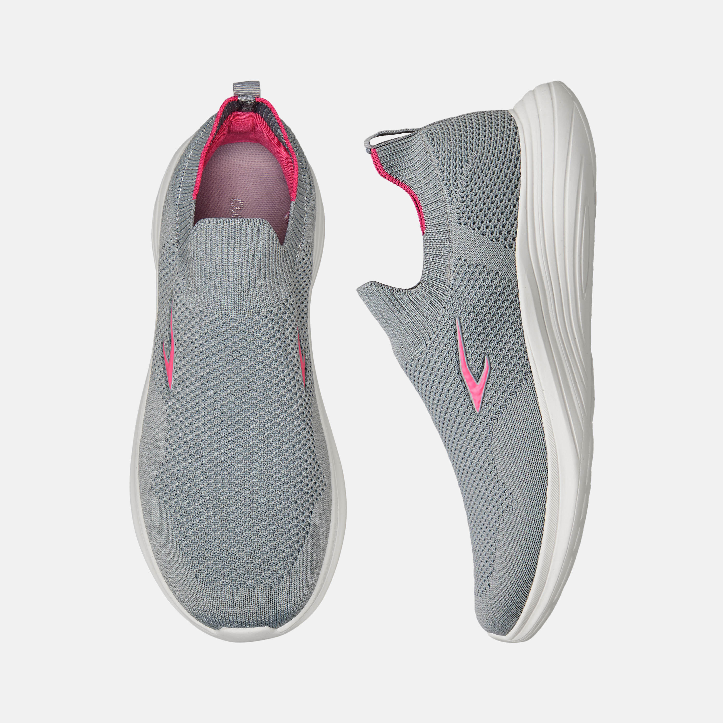 Dash Sock Hem Slip-On Sports Shoes with Pull Tab-women-shoes-sneakers-image-1