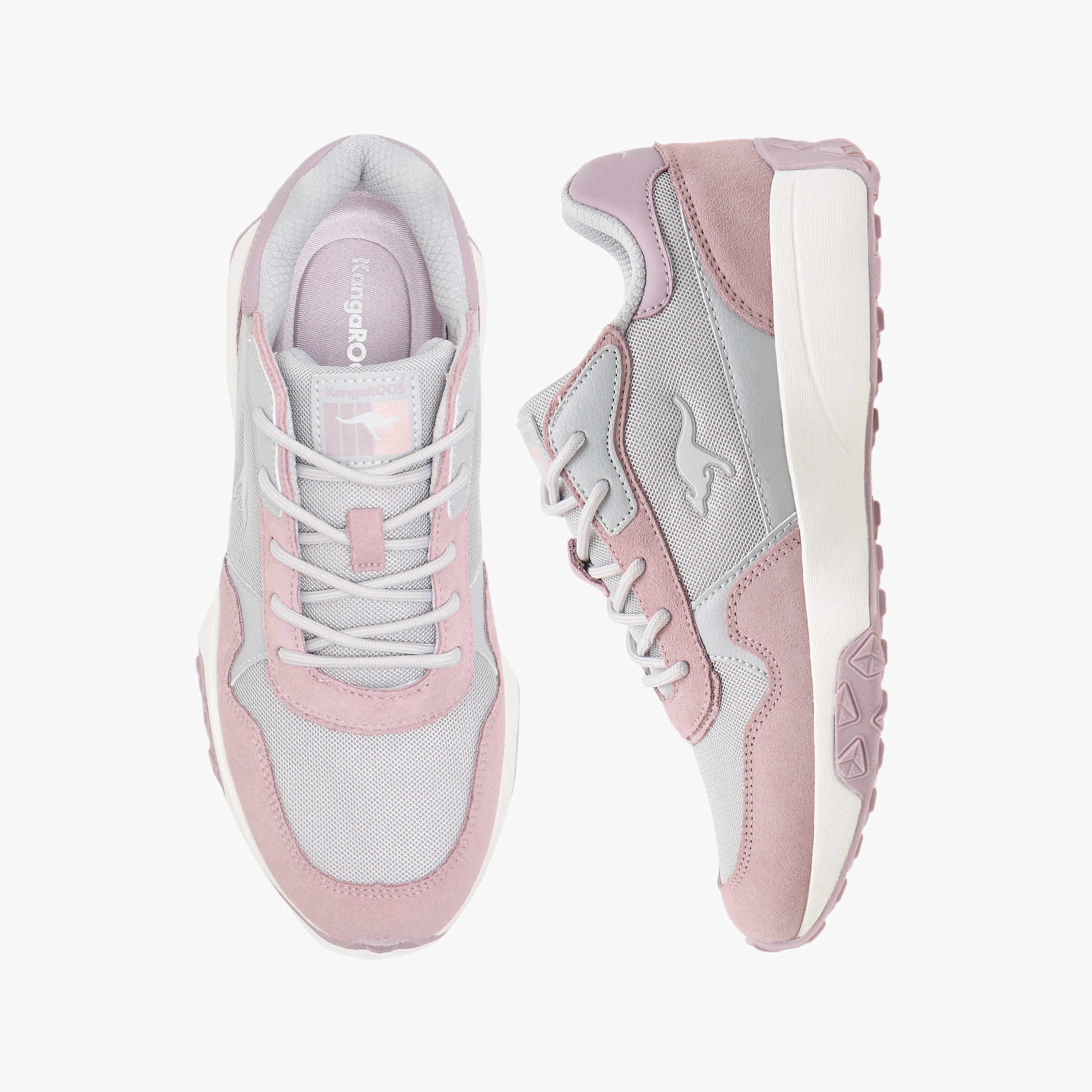 KangaROOS Women's Colourblock Lace-Up Sports Shoes-women-shoes-sneakers-image-1