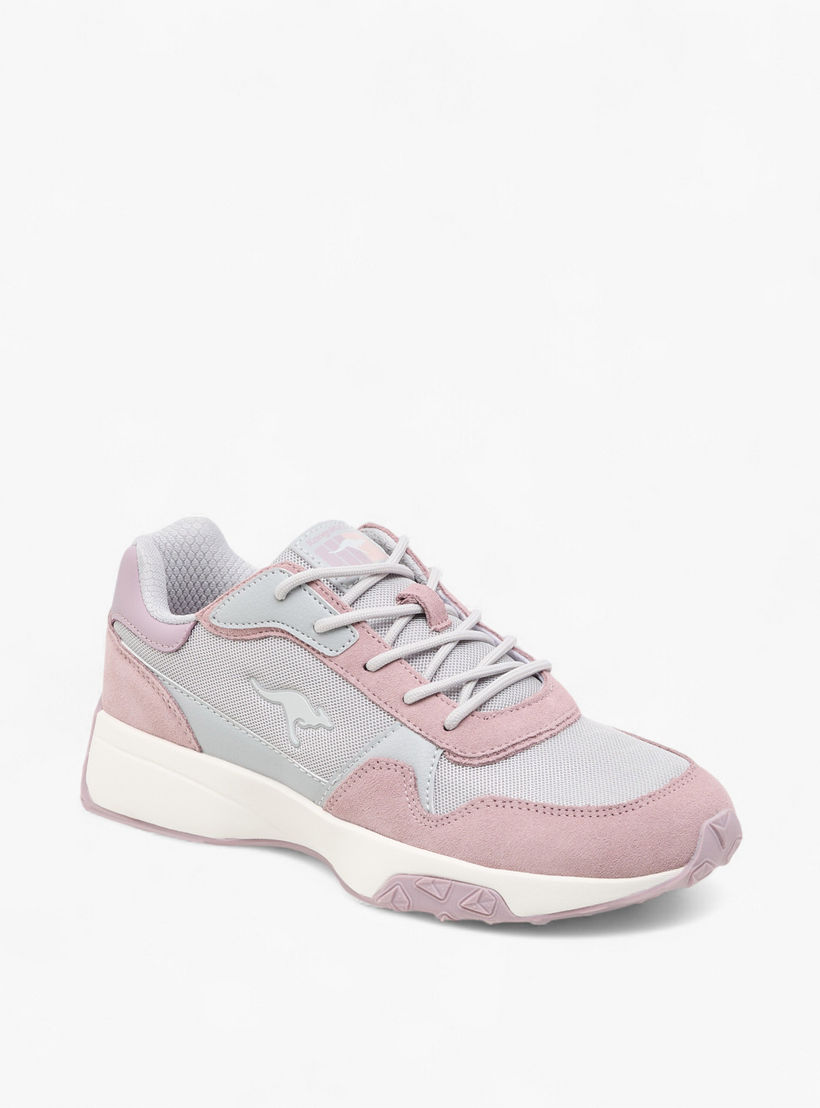 KangaROOS Women's Colourblock Lace-Up Sports Shoes-women-shoes-sneakers-image-4