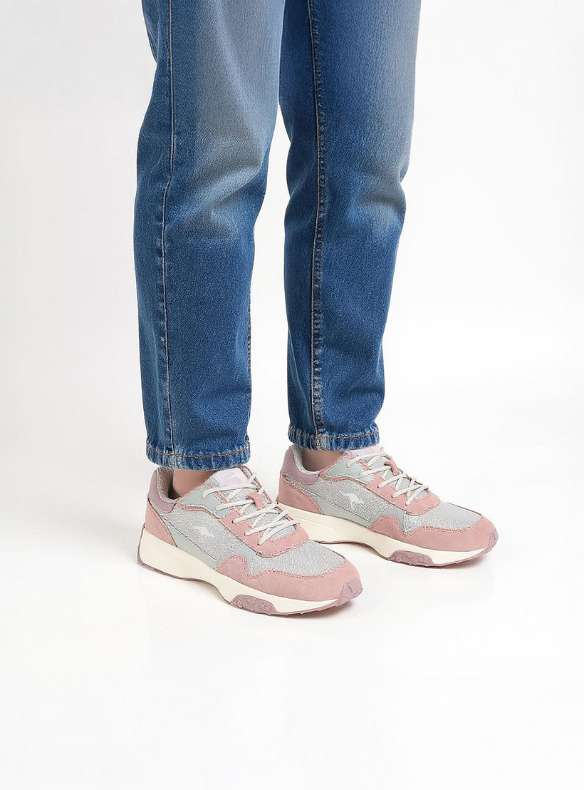 KangaROOS Women's Colourblock Lace-Up Sports Shoes-women-shoes-sneakers-image-3