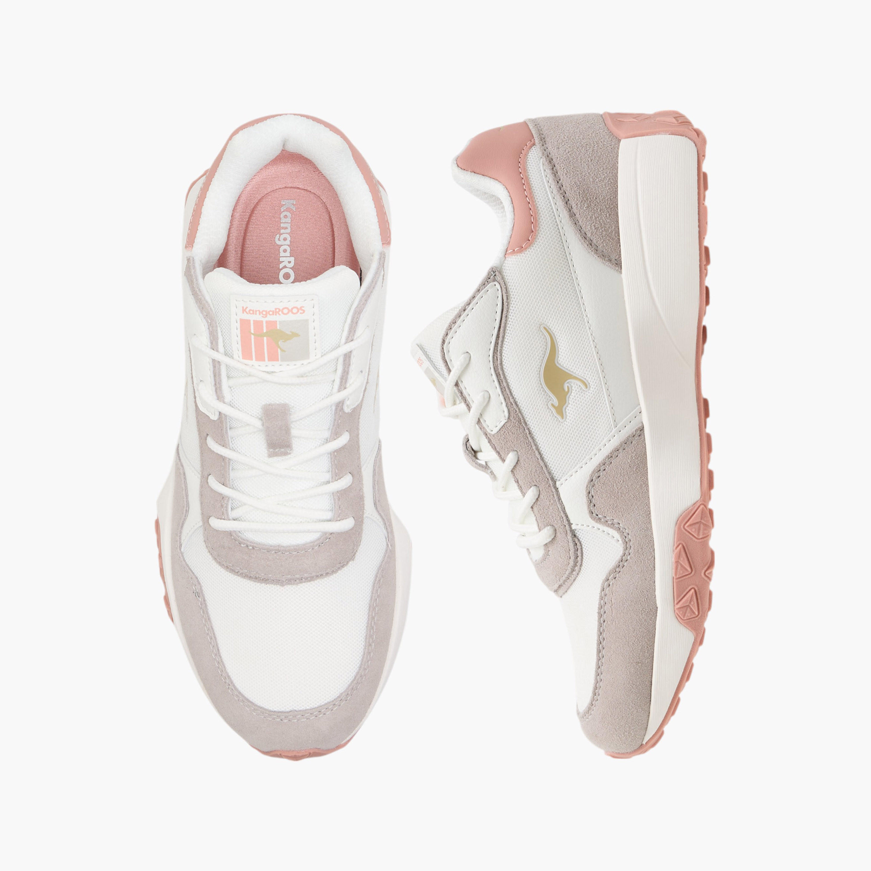 KangaROOS Women's Colourblock Lace-Up Sports Shoes-women-shoes-sneakers-image-1