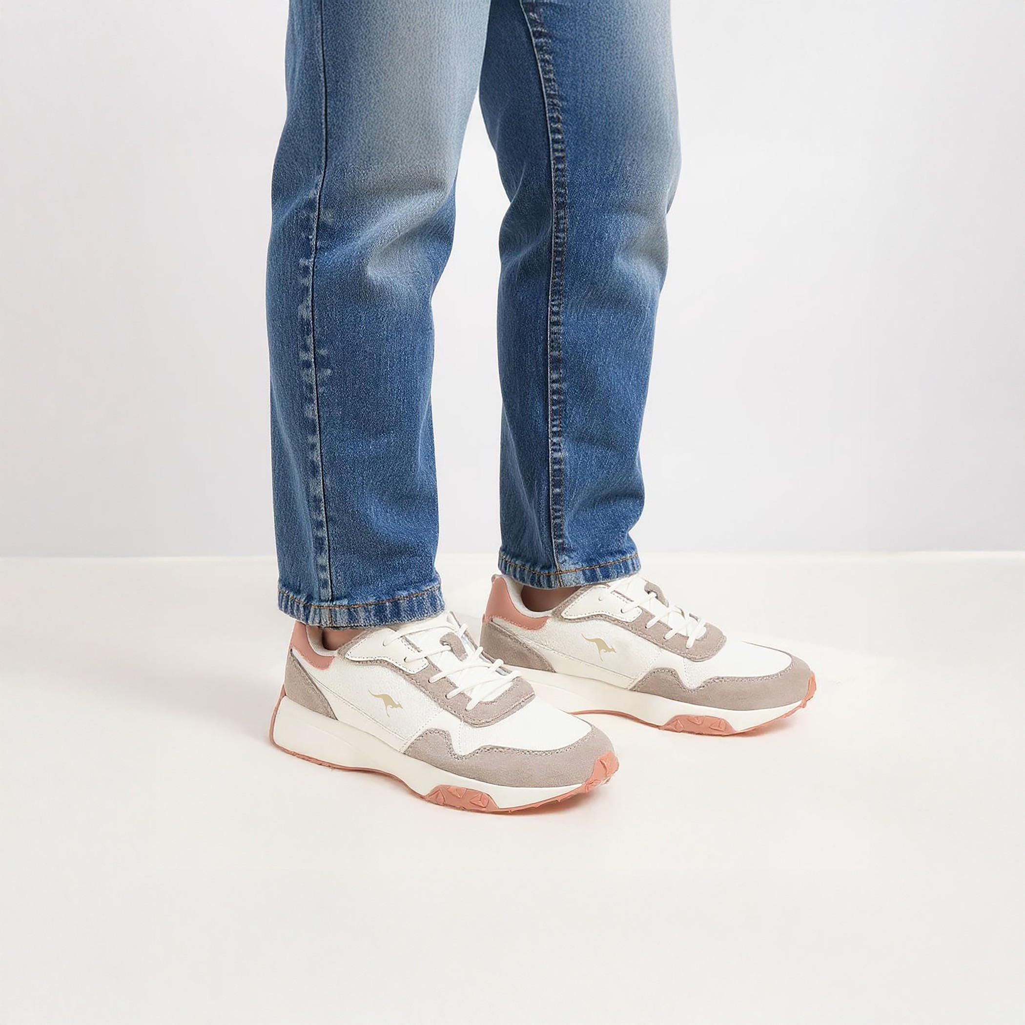 KangaROOS Women's Colourblock Lace-Up Sports Shoes-women-shoes-sneakers-image-2