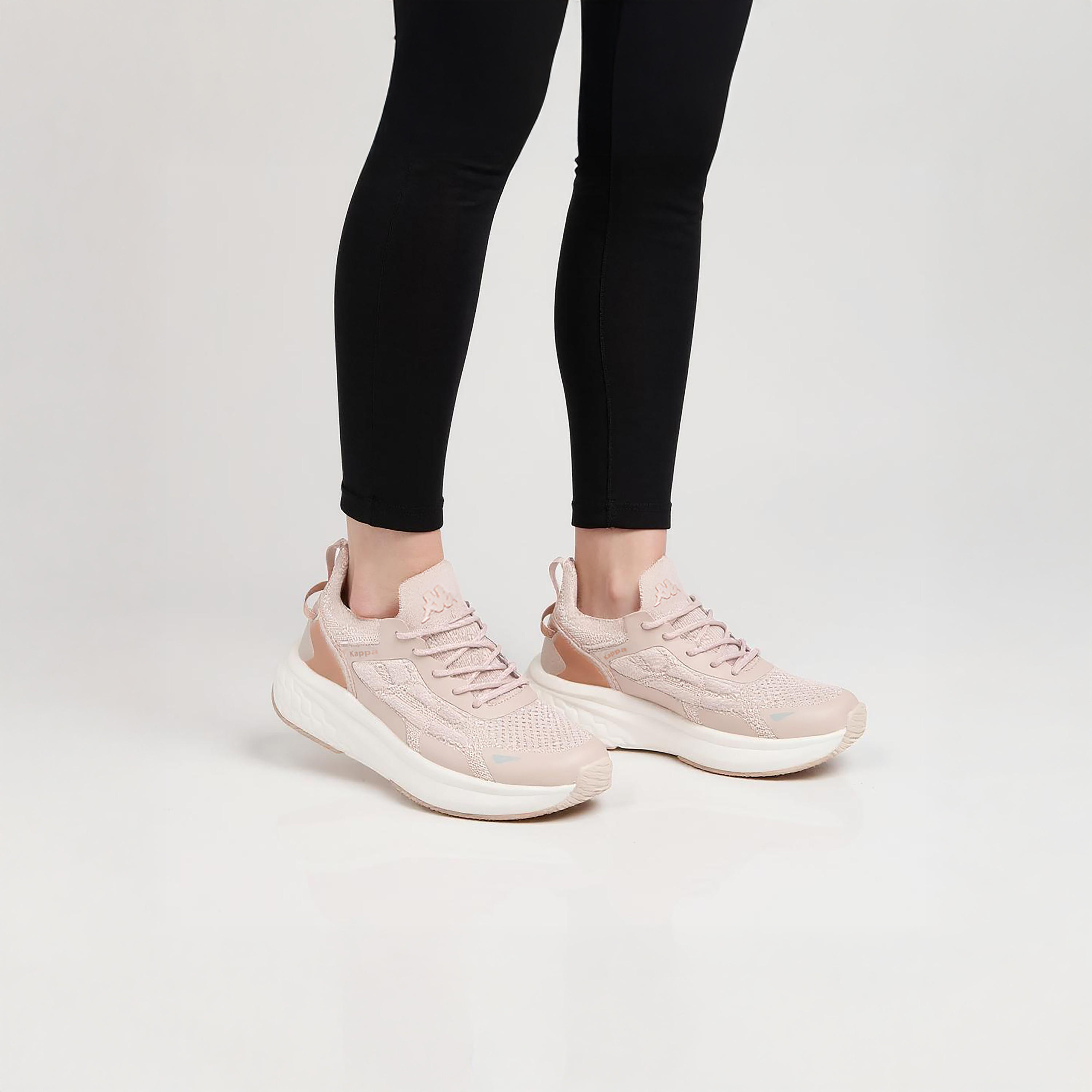 Kappa Women's Logo Print Sports Shoes with Lace-Up Closure-women-shoes-sports-image-3