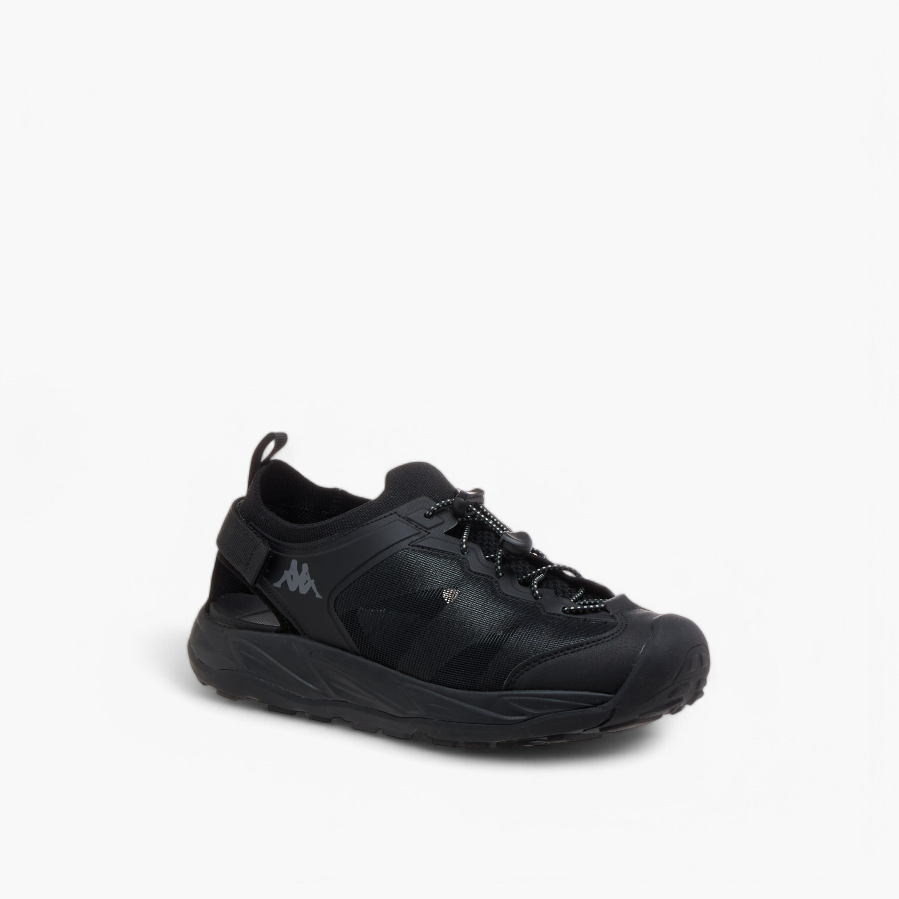 Kappa Men's Logo Print Sneakers with Hook and Loop Closure-men-shoes-sneakers-image-2