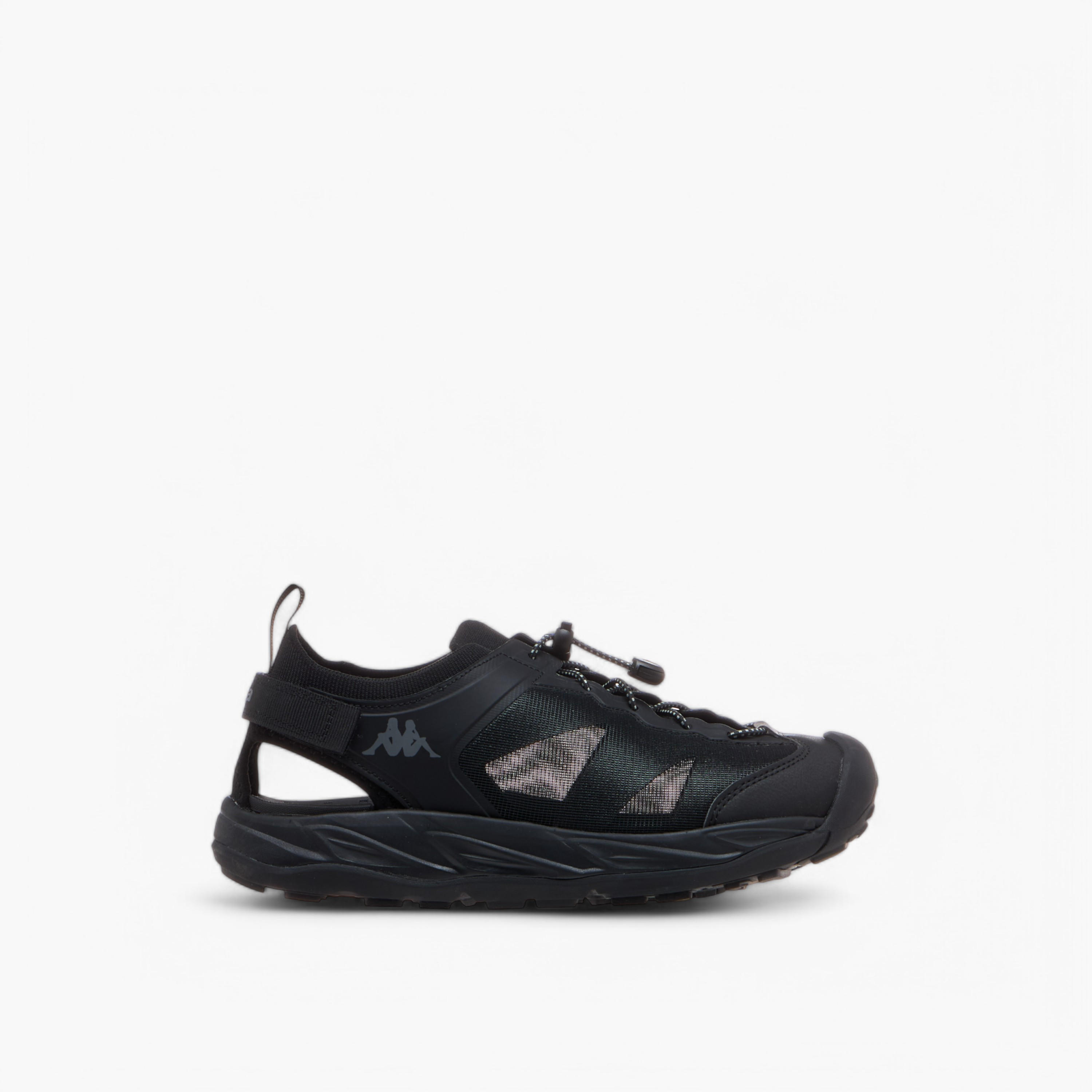 Kappa Men's Logo Print Sneakers with Hook and Loop Closure-men-shoes-sneakers-image-3