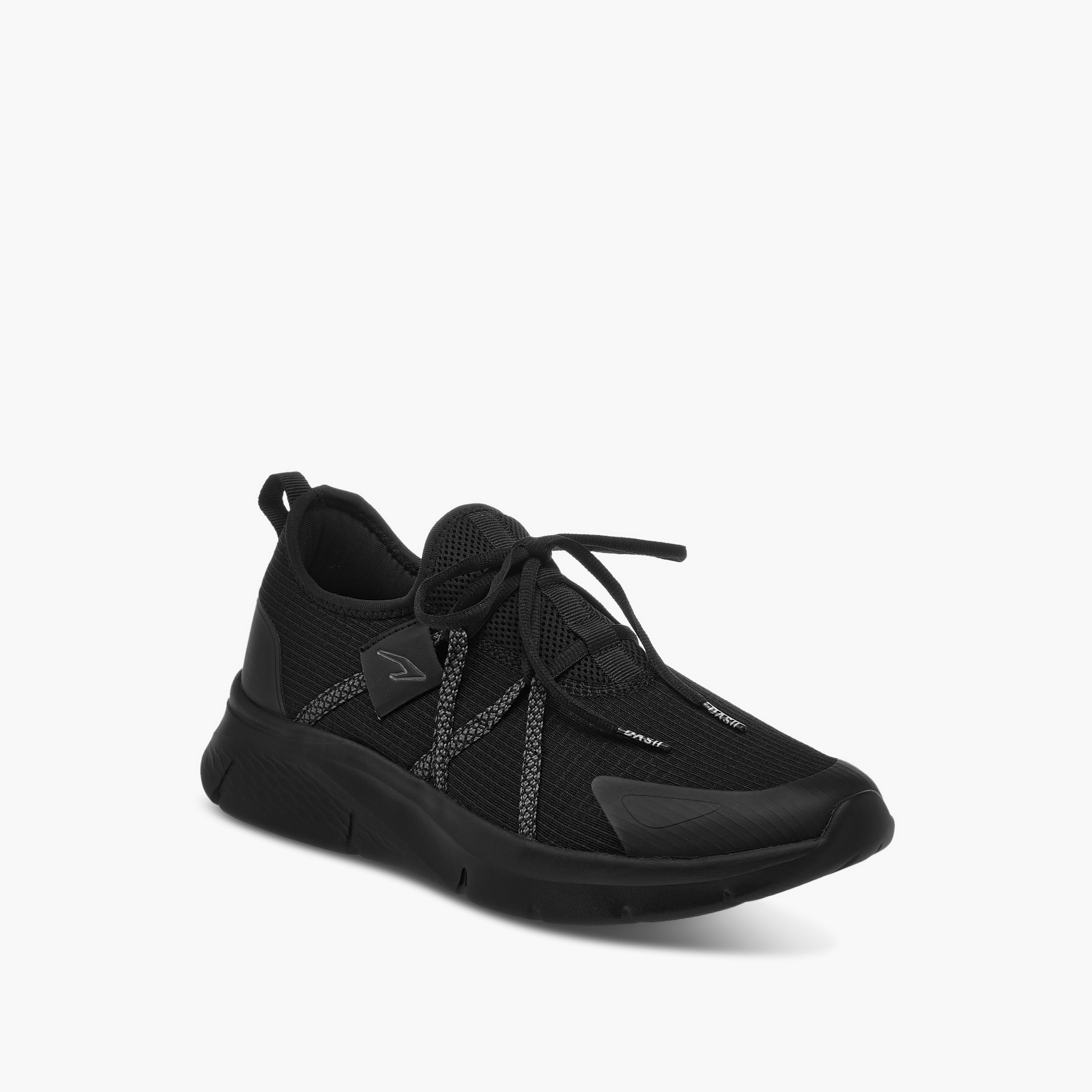 حذاء رياضي بارز الملمس برباط إغلاق من داش-sports-men-shoes-image-2