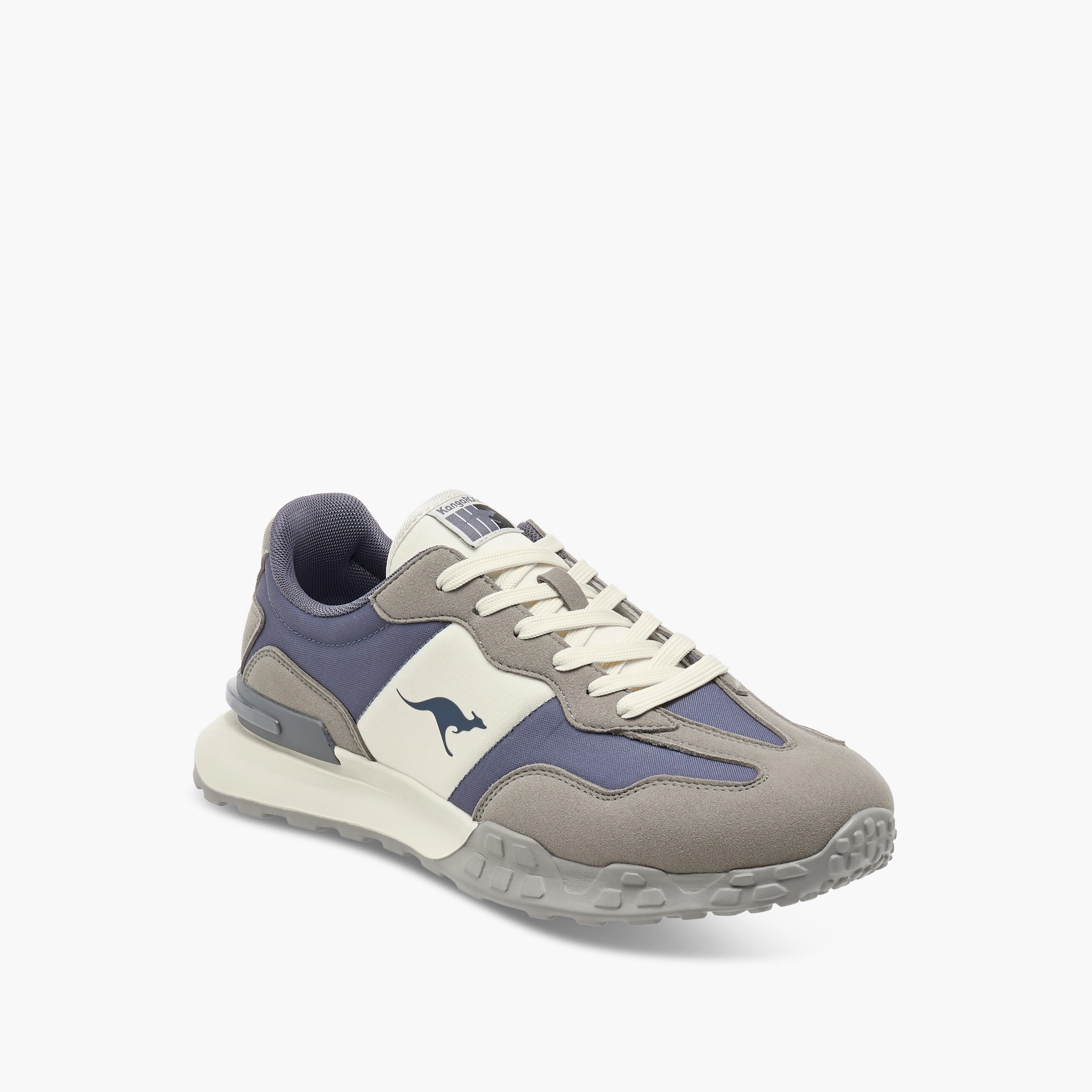 KangaROOS Men's Logo Detail Sports Shoes with Lace-Up Closure-sports-men-shoes-image-2
