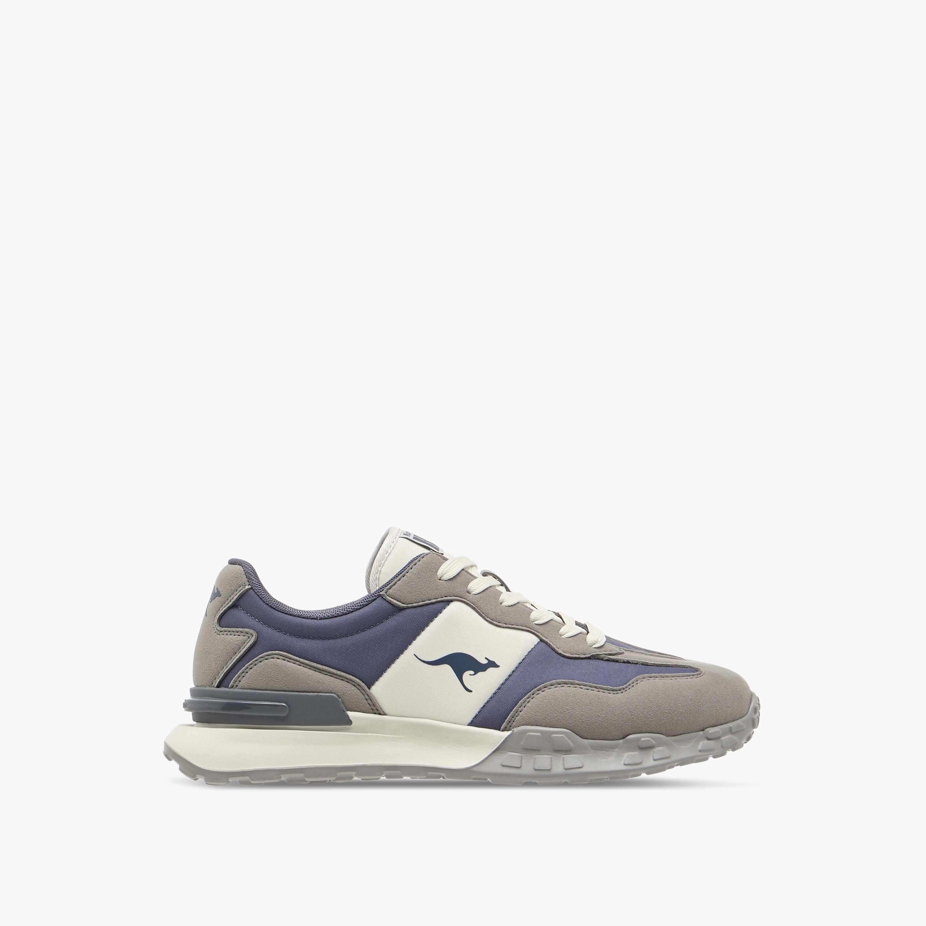 KangaROOS Men's Logo Detail Sports Shoes with Lace-Up Closure-sports-men-shoes-image-3