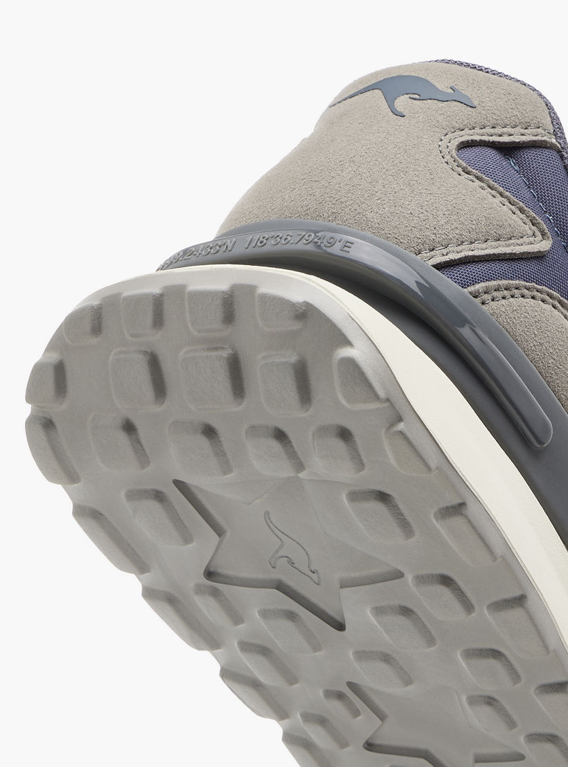 KangaROOS Men's Logo Detail Sports Shoes with Lace-Up Closure-sports-men-shoes-image-5